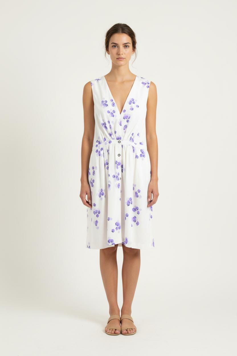 Short & Midi Dress VALENTINE GAUTHIER- SECONDE MAIN White