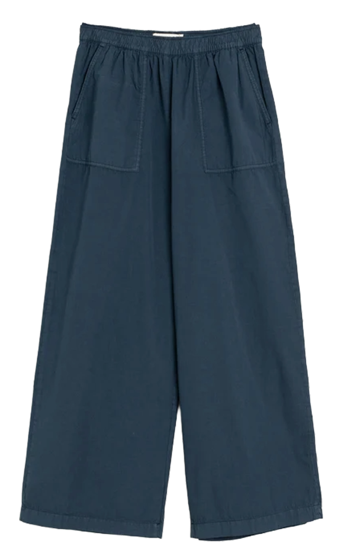 Weiter geschnittene elastische Baumwollhose INDI & COLD Blau