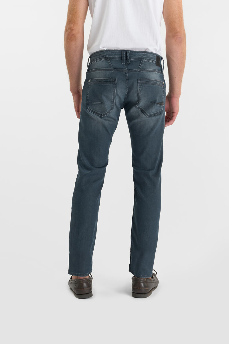 Jeans slim stretch , longueur 34 LE TEMPS DES CERISES Blue