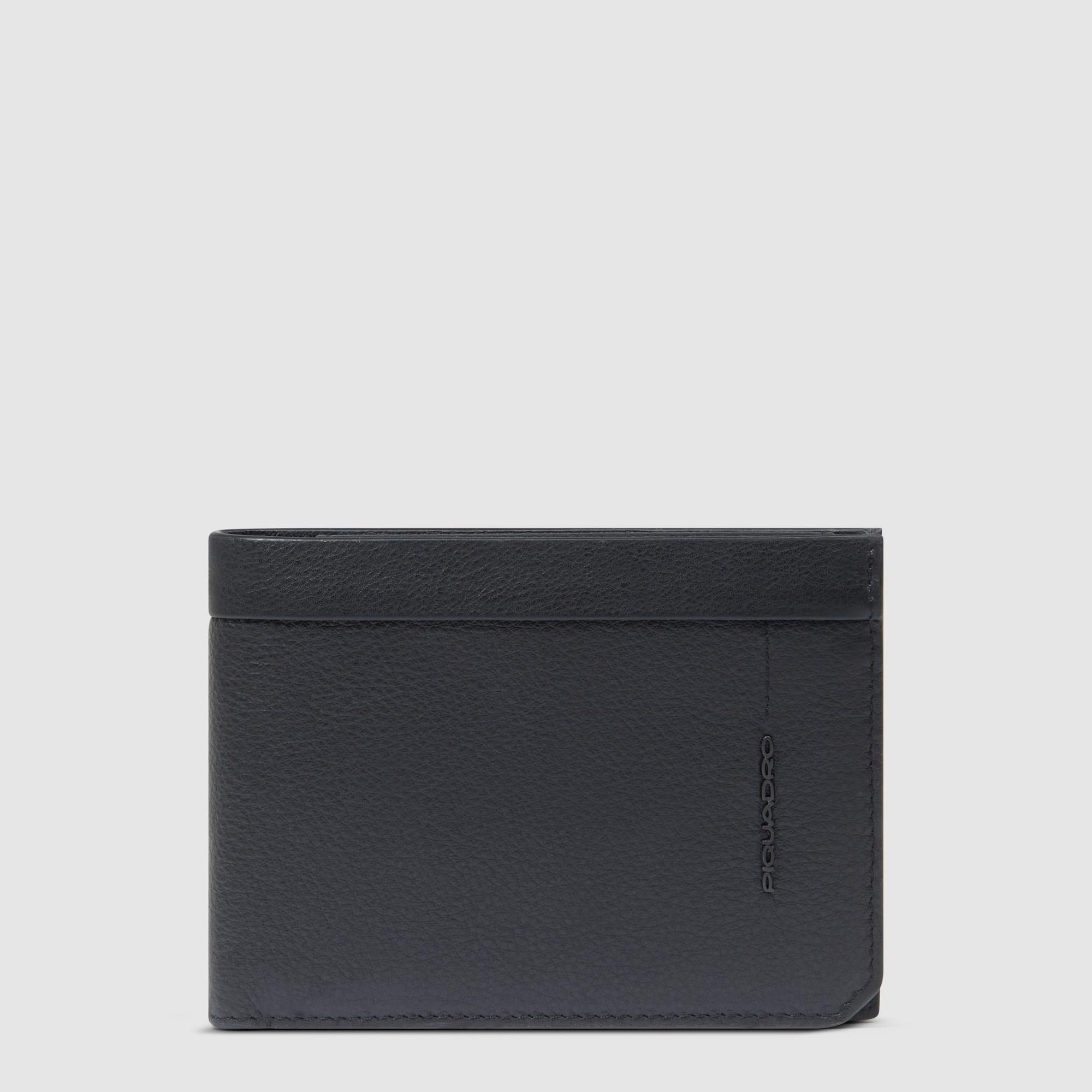 Babylon leather wallet PIQUADRO Black
