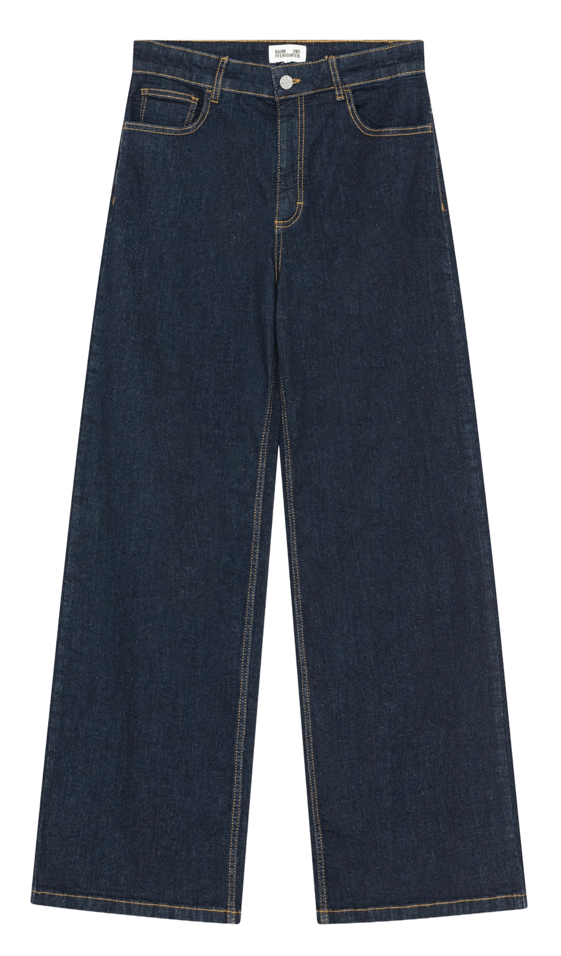 Jean brut large taille haute BAUM UND PFERDGARTEN Bleu