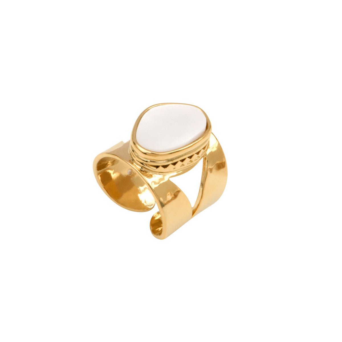 Bague ajustable   ajustable SATELLITE PARIS Blanc
