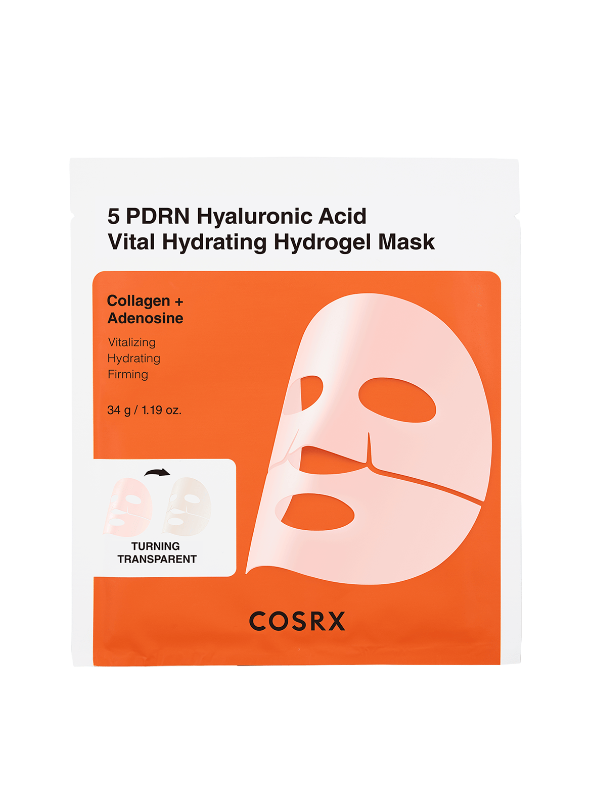 Hydrating Hydrogel Mask with PDRN and Hyaluronic Acid COSRX No color