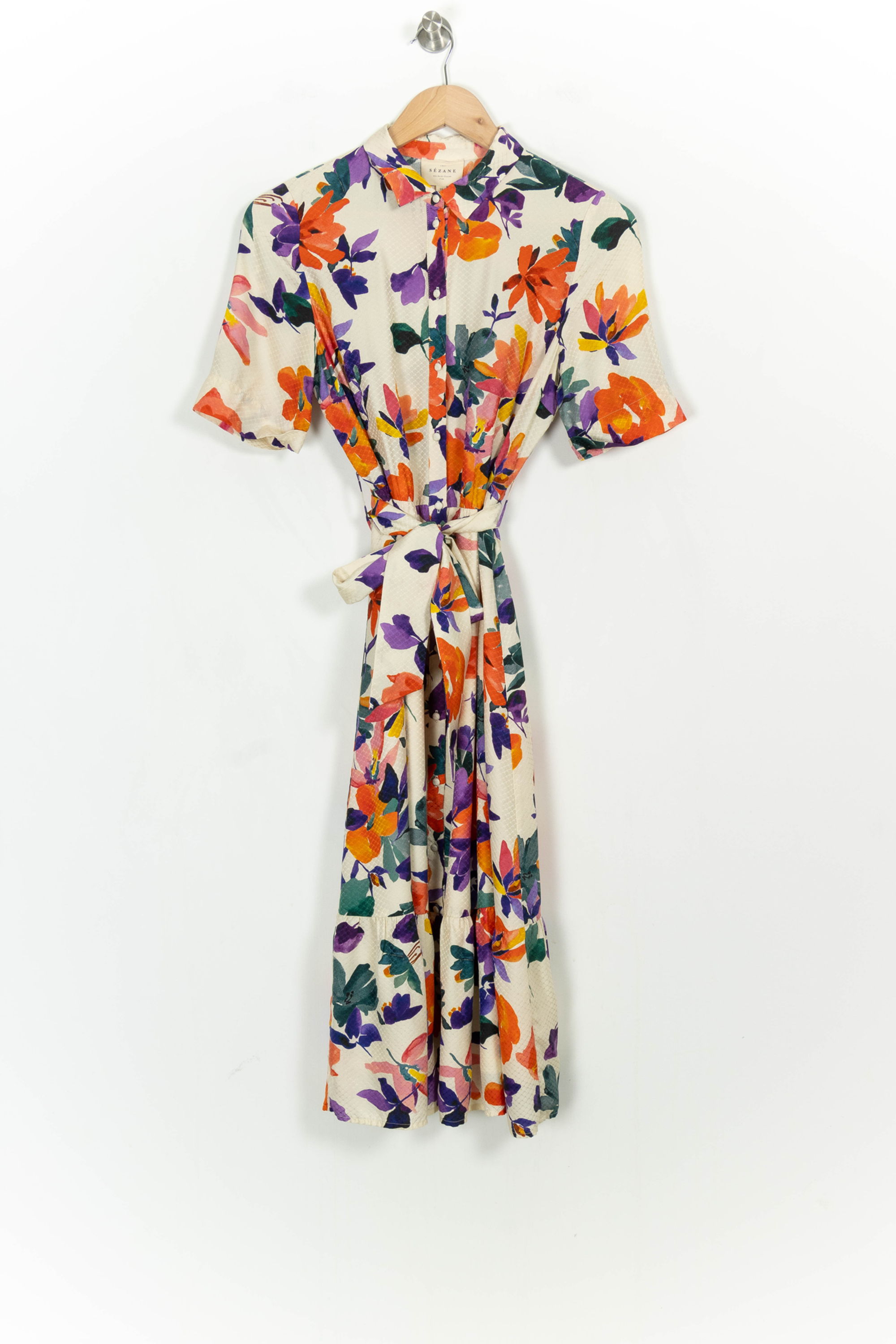 Robe courte & midi SEZANE - Seconde main Multicolore