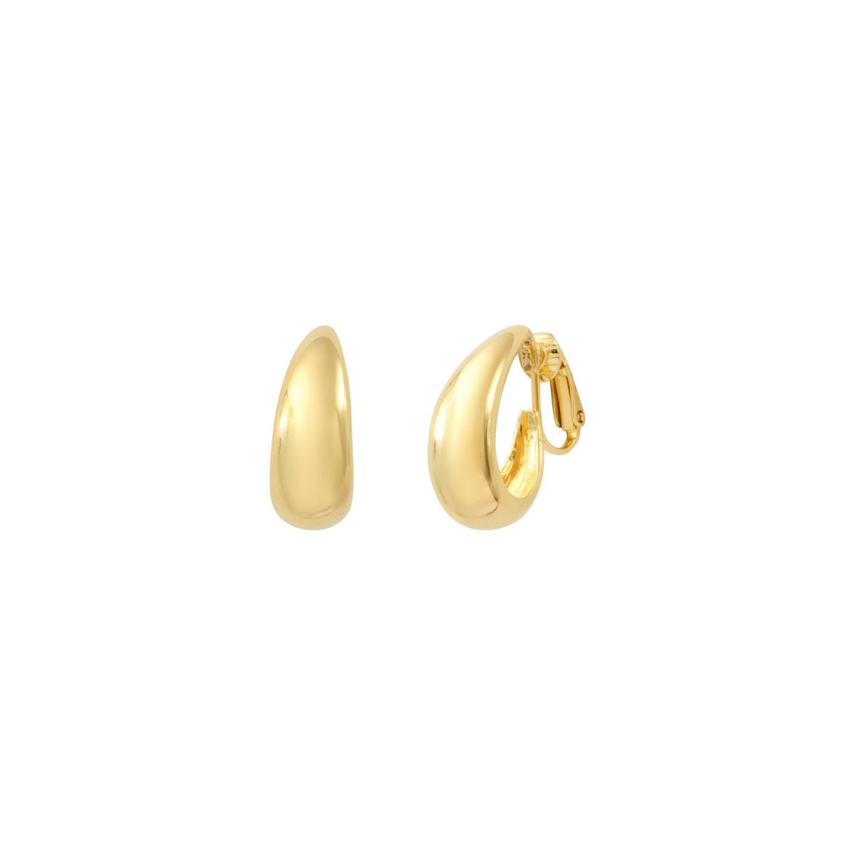 Clip-on earrings   gold-plated SATELLITE PARIS Golden