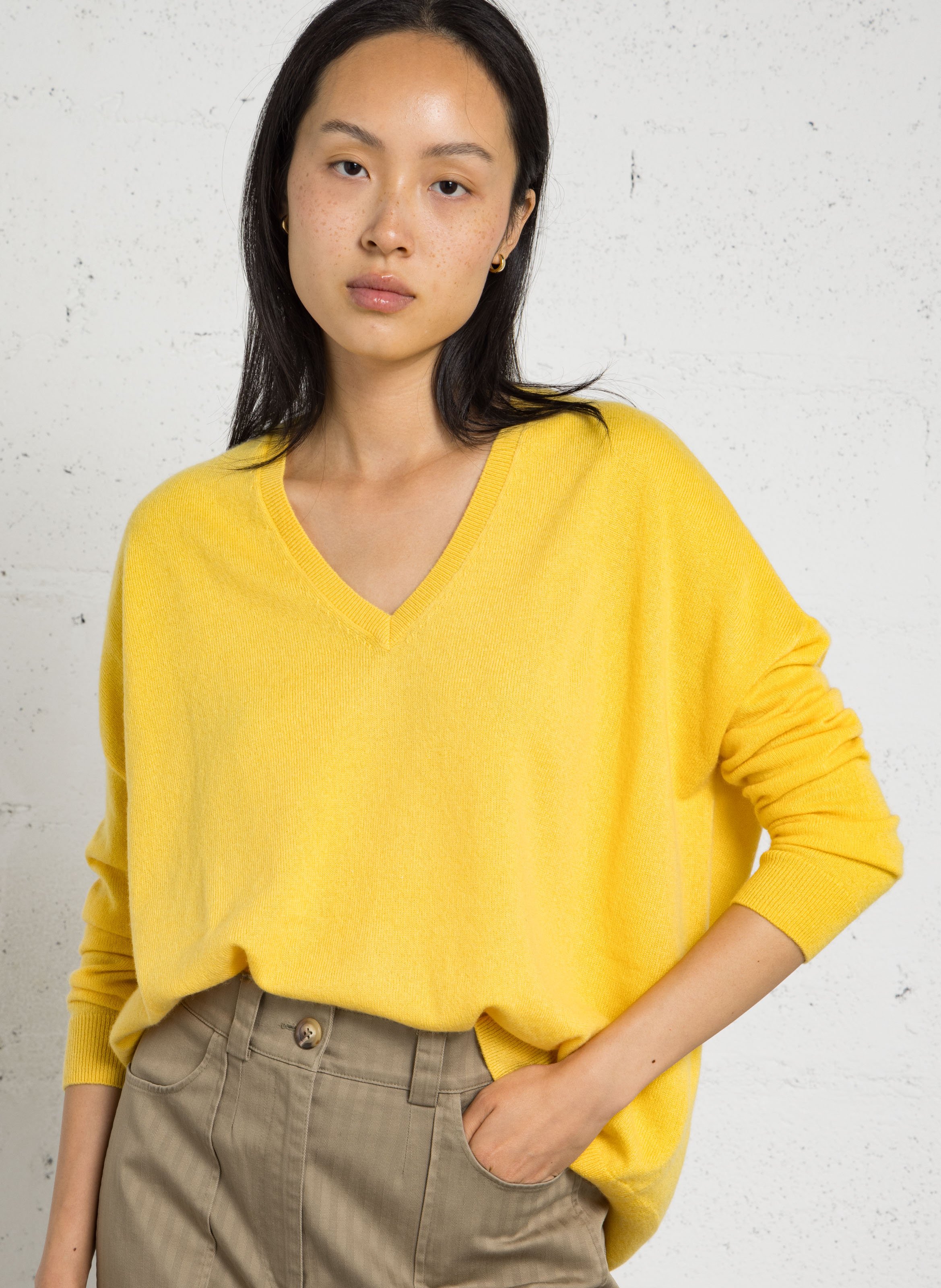 Loose-fit cashmere sweater SUD EXPRESS