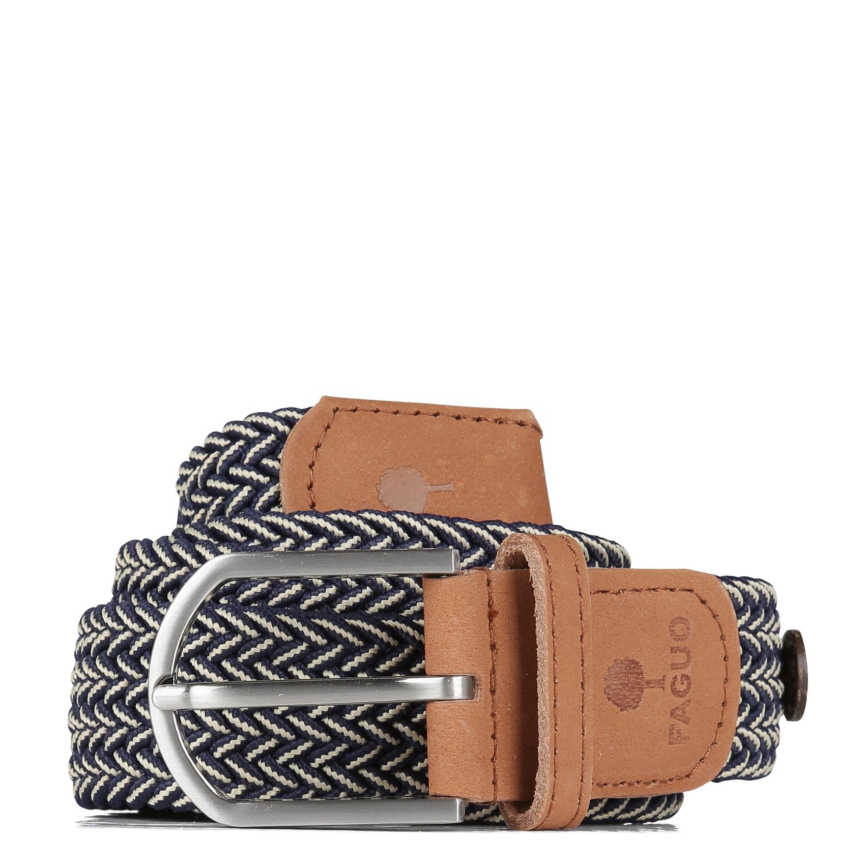 Braided canvas belt FAGUO