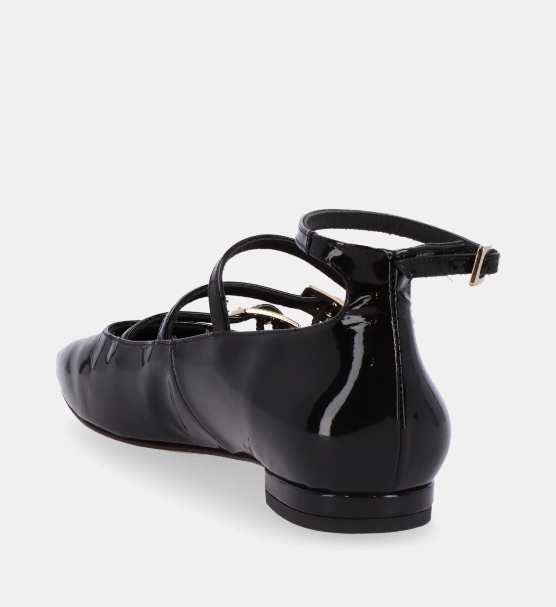 Ballerines mary jane en cuir ALOHAS Noir