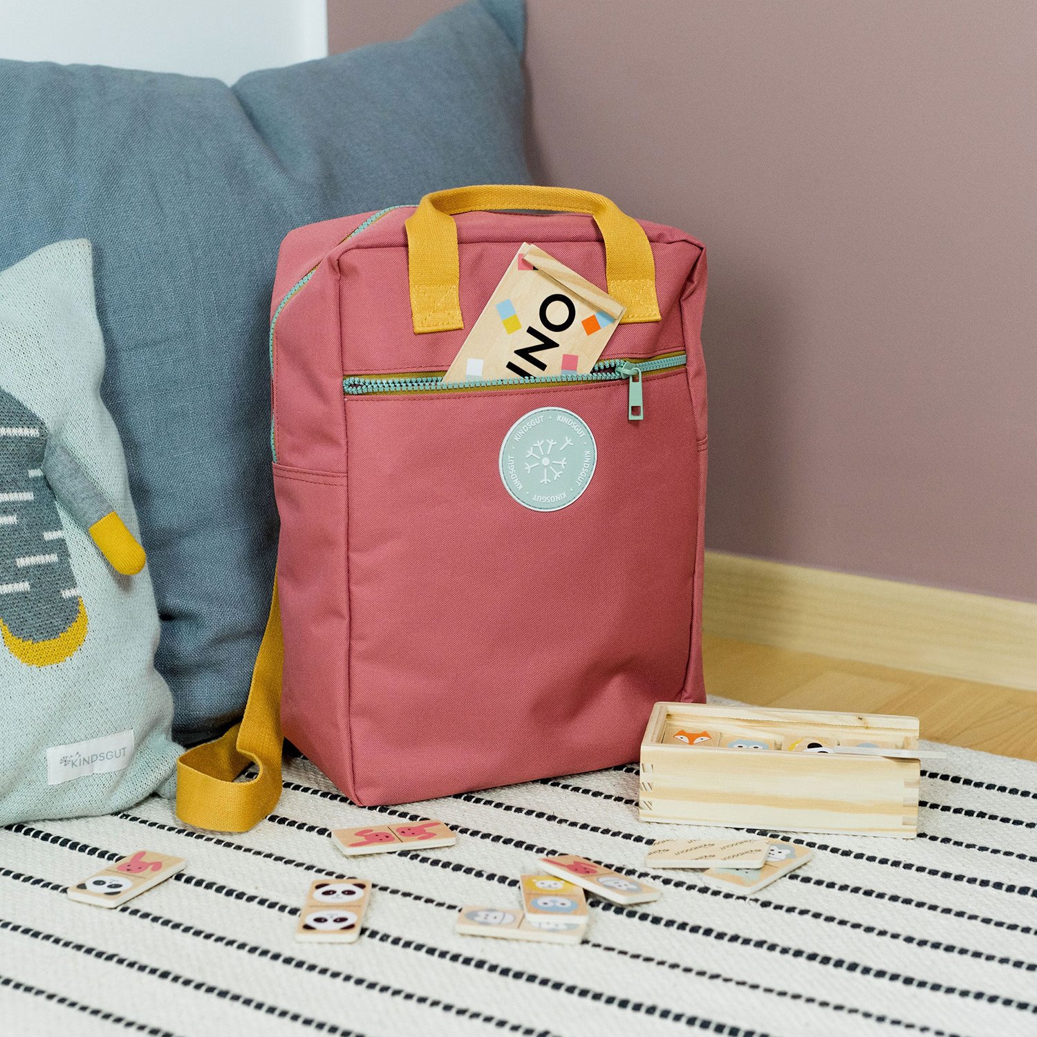 Kids&#039; maxi backpack KINDSGUT Pink