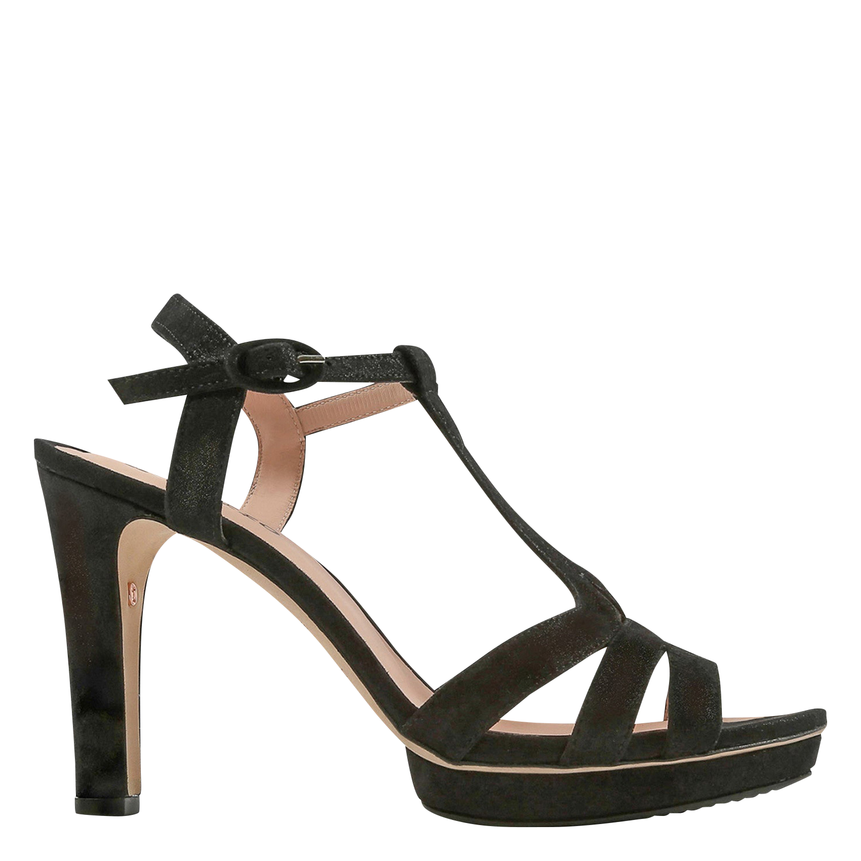 Sandales hautes à talons en cuir REPETTO Noir