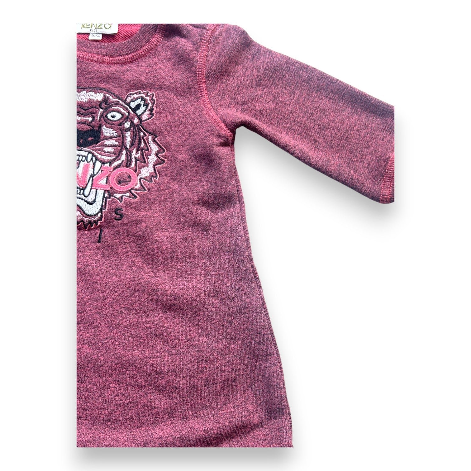 Pink baby dress - 12 months KENZO - SECONDE MAIN Pink