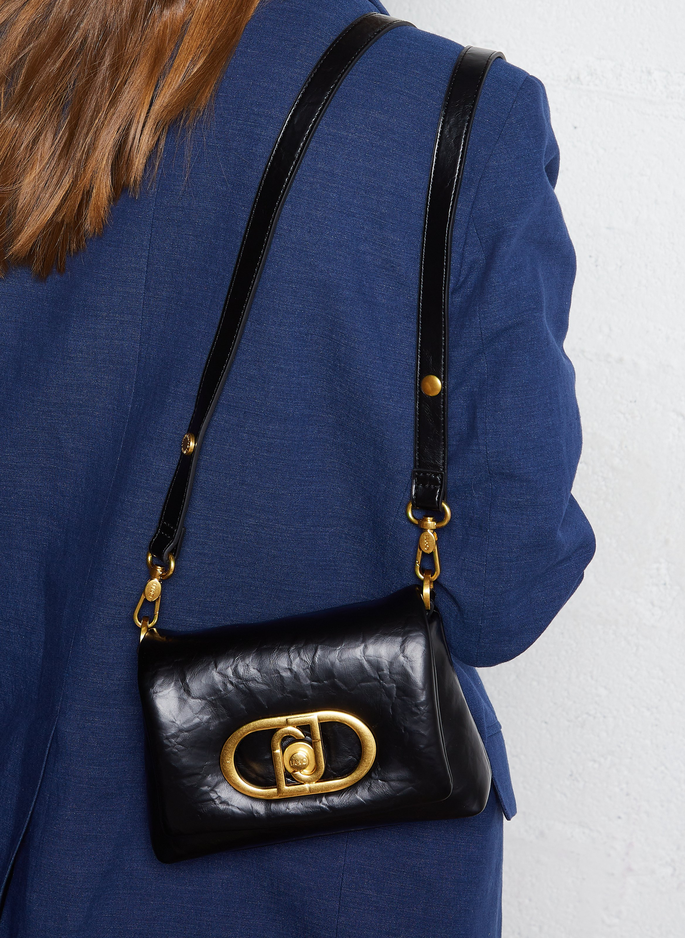 Sac effet cuir LIU JO Noir