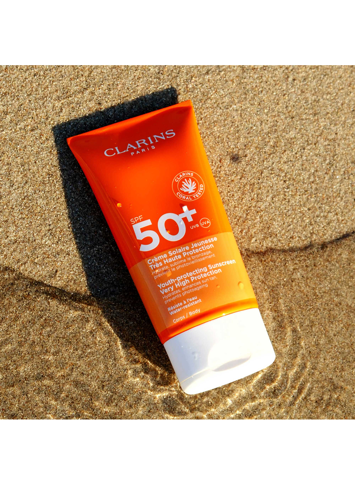 Crème Solaire Jeunesse Très Haute Protection SPF 50+ Protection solaire Corps UVA/UVB 50+ CLARINS No color