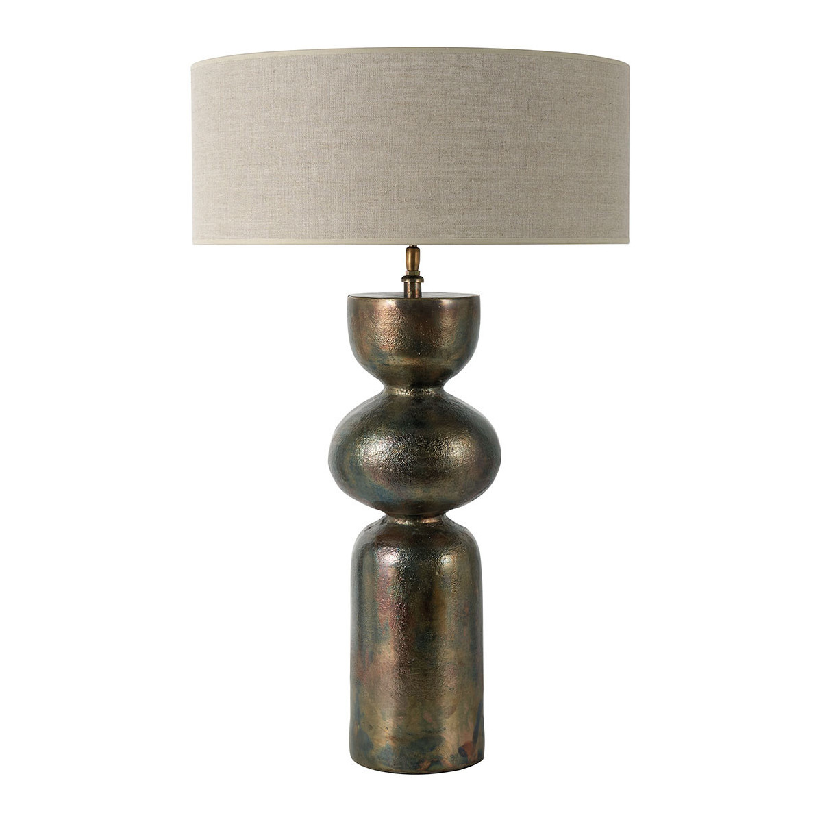 Gold metal amaliane lamp base - ø 19 x 57.5 cm BLANC D'IVOIRE Golden