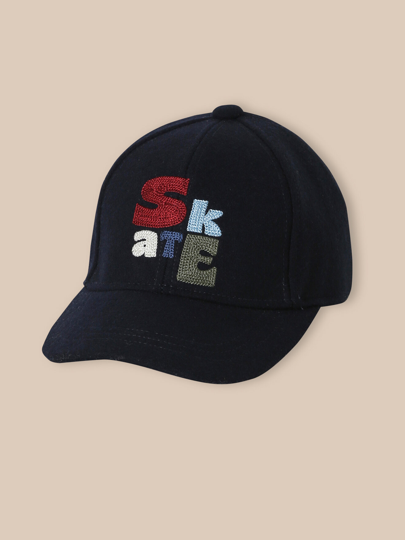 Wool cap CYRILLUS Blue