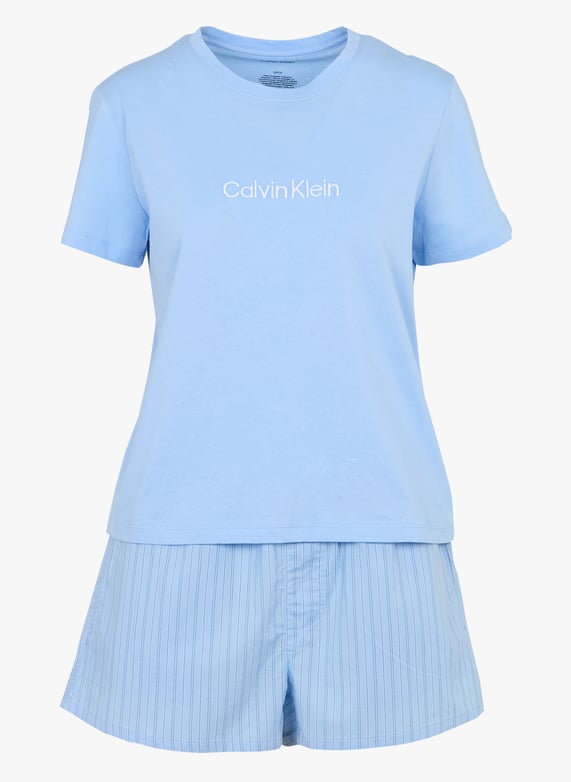 Ensemble de pyjama en coton Bleu Calvin klein underwear Femme