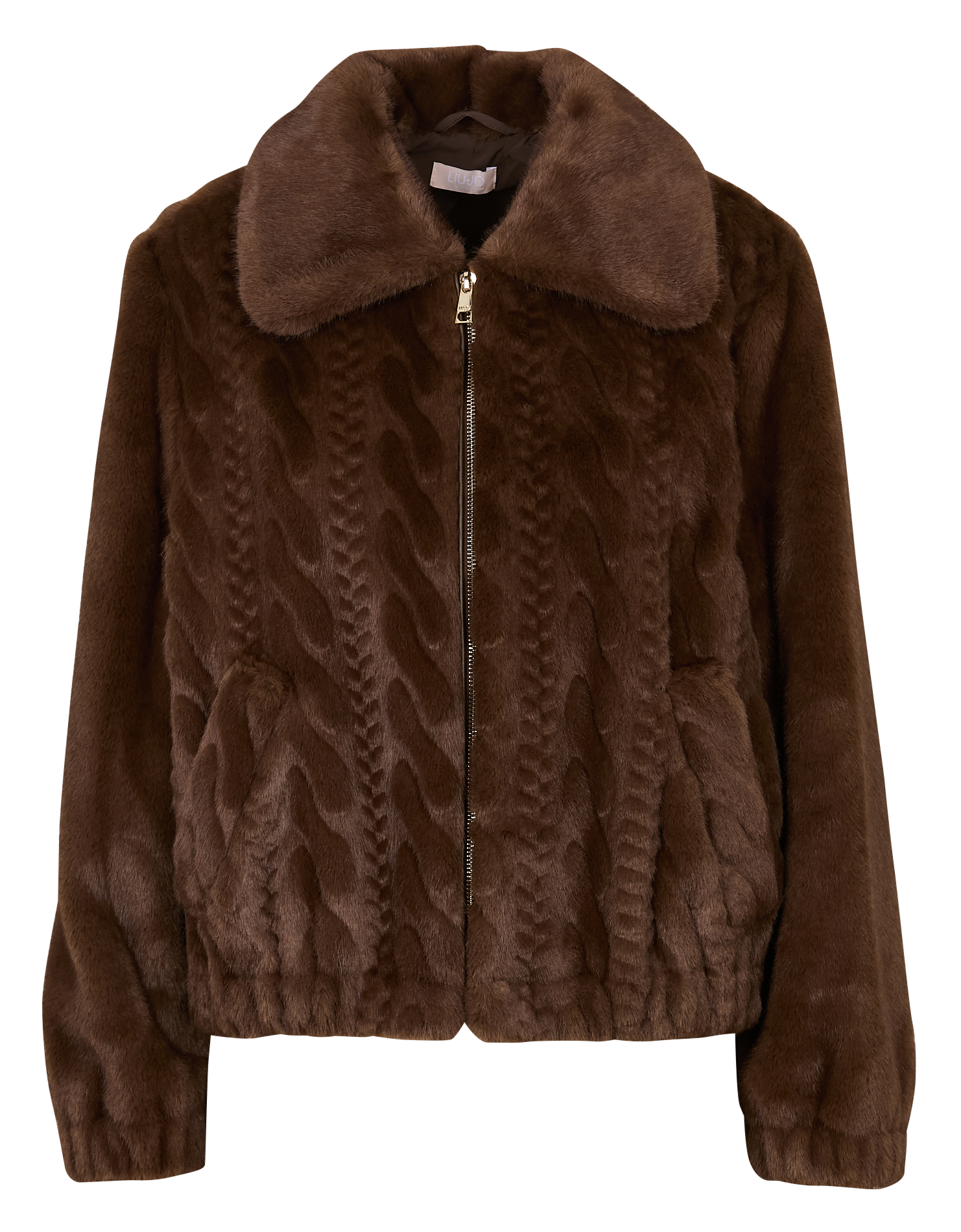 Faux fur coat  Cioccolato