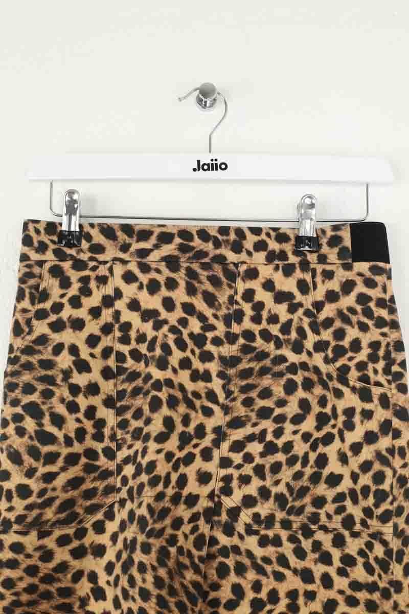 Cotton mini skirt MAKE MY LEMONADE - Seconde Main Brown