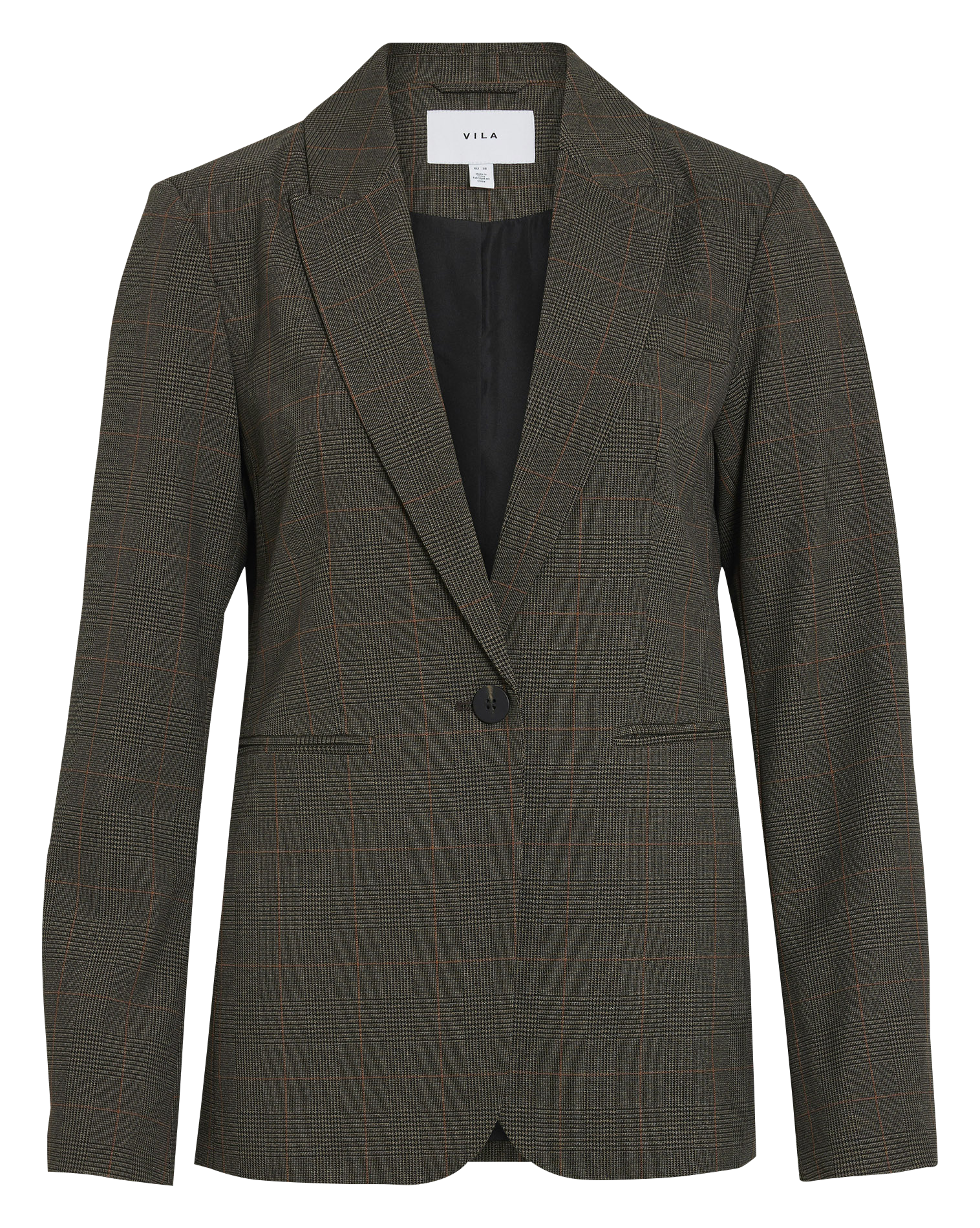 Veste tailleur imprimé VILA Beige