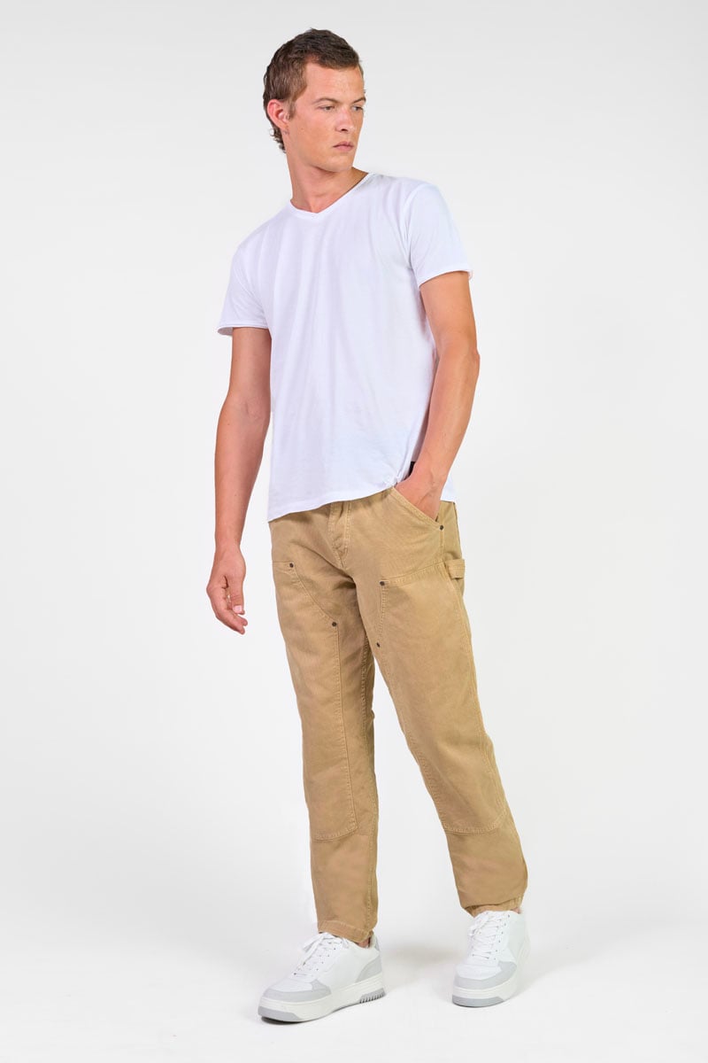 Straight pants LE TEMPS DES CERISES Beige