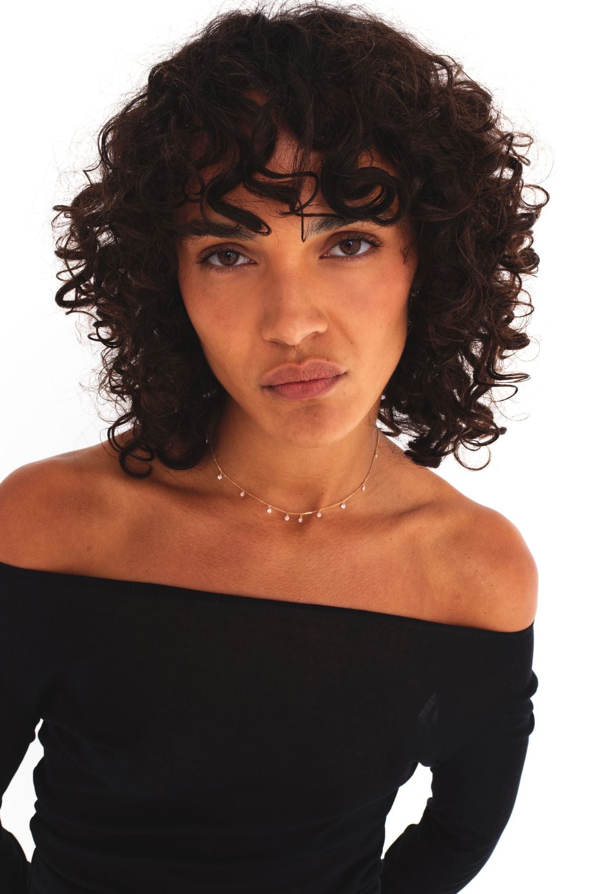 Eloïse gold necklace 750 - white diamond YAY Golden