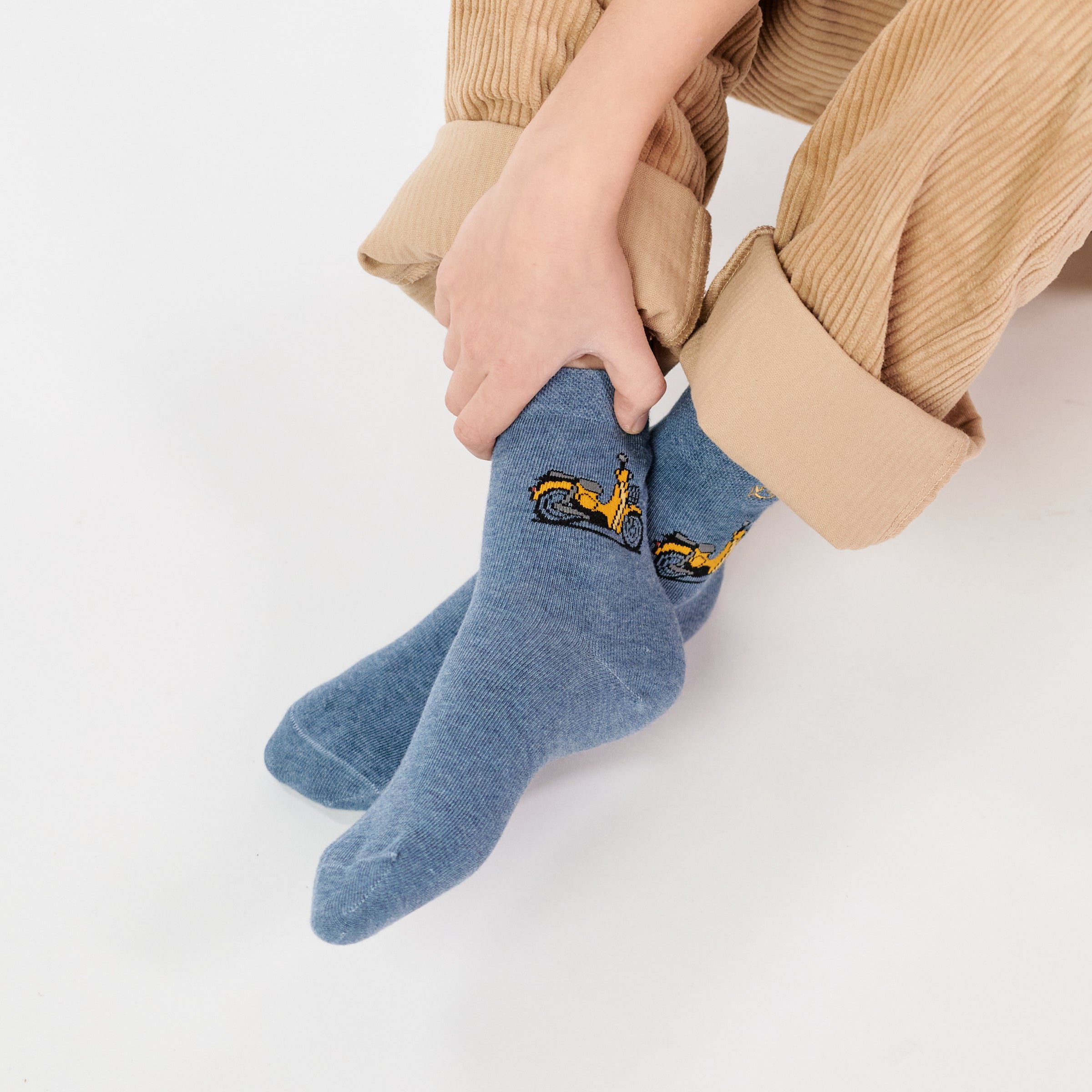 Patterned socks BILLYBELT Blue