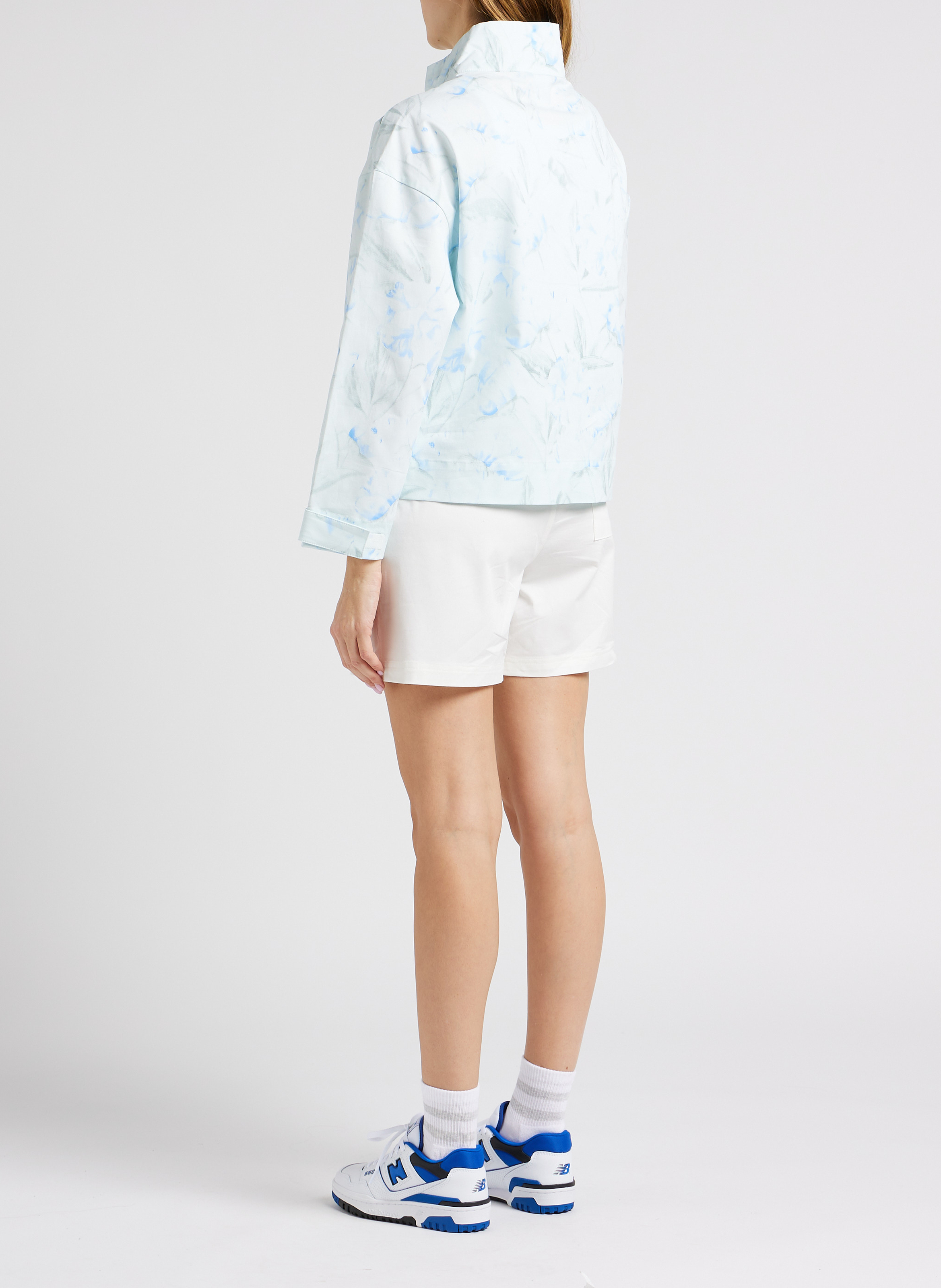 Recht short | katoenblend NEW BALANCE Wit