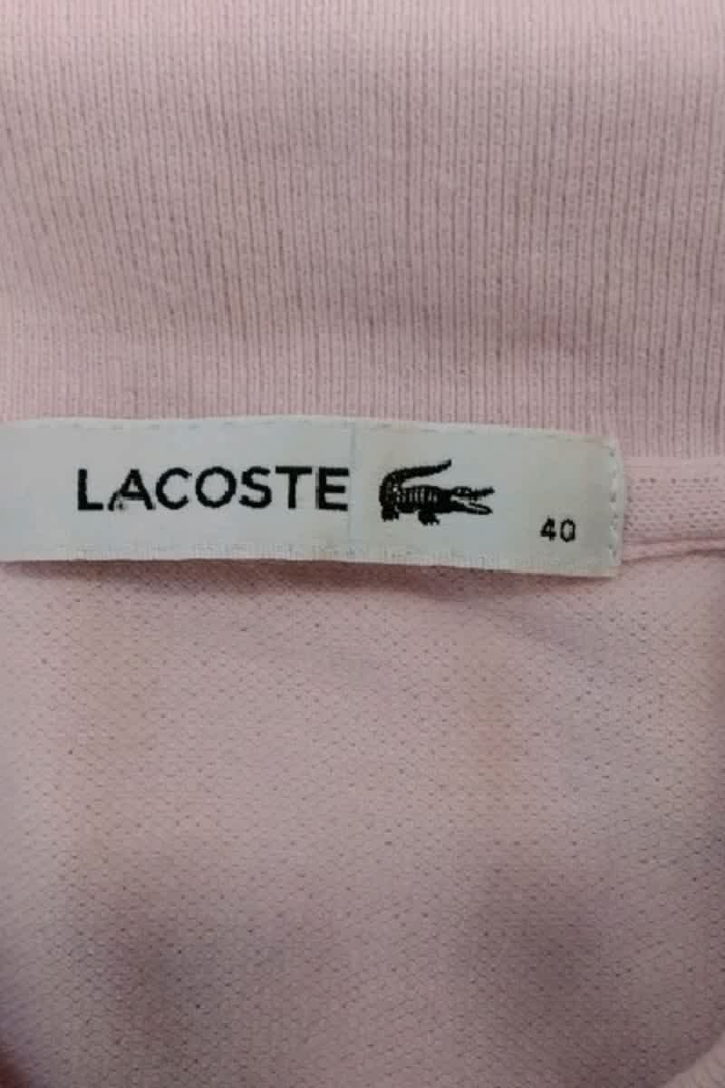 Polo LACOSTE - SECONDE MAIN Rose