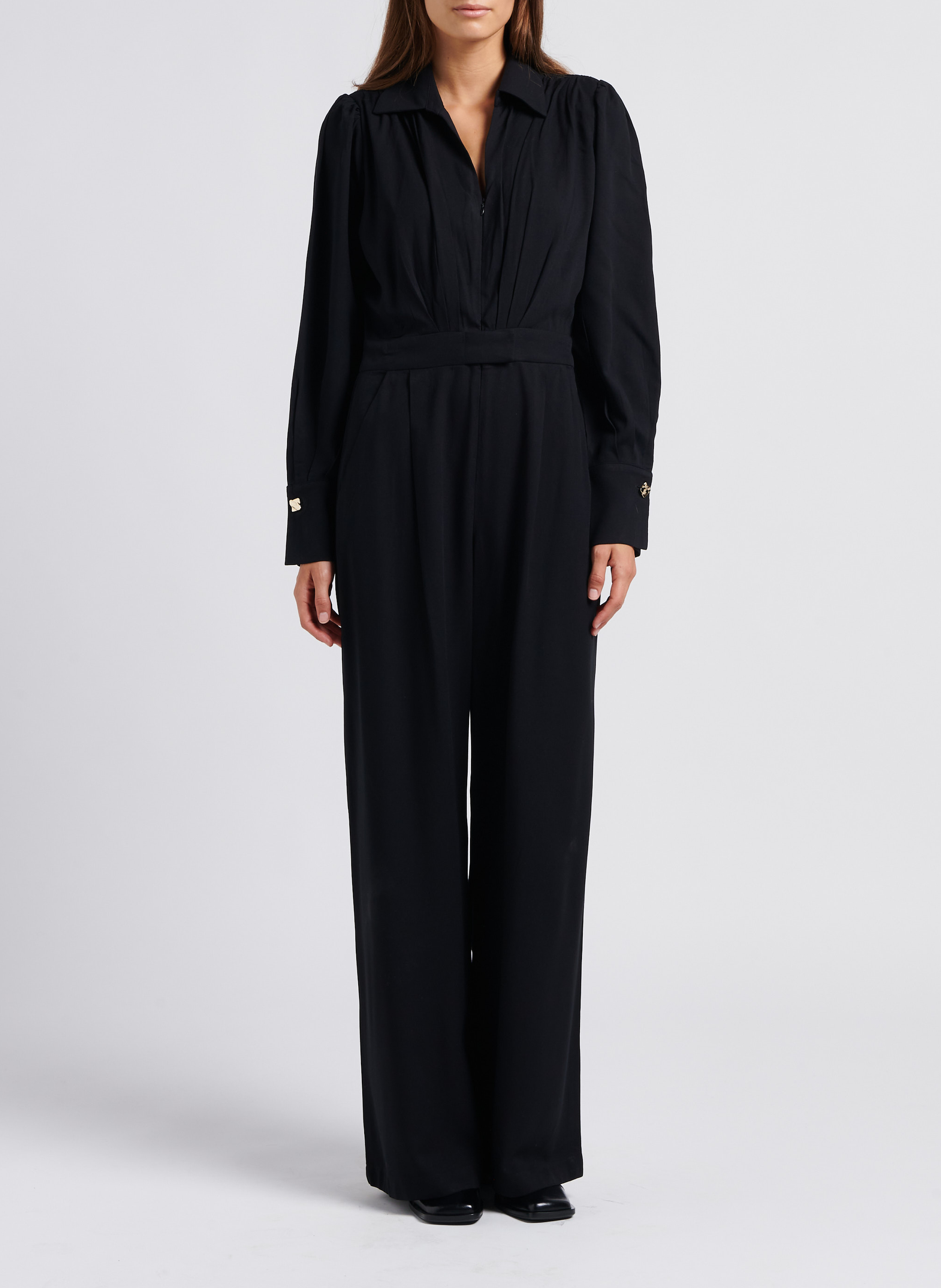 Lederstiefeletten BILLI BI Schwarz