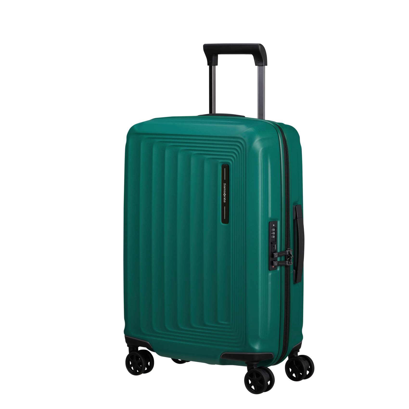 Nuon 4-wheel suitcase size S SAMSONITE Green