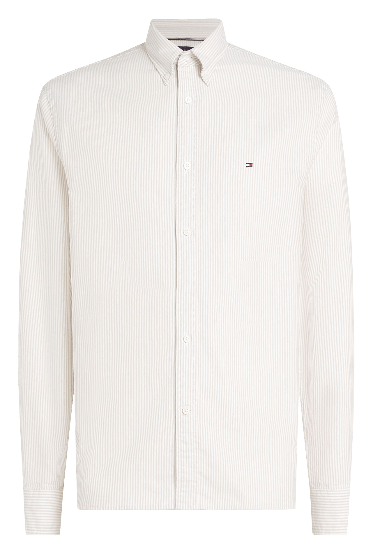 Striped cotton straight shirt TOMMY HILFIGER