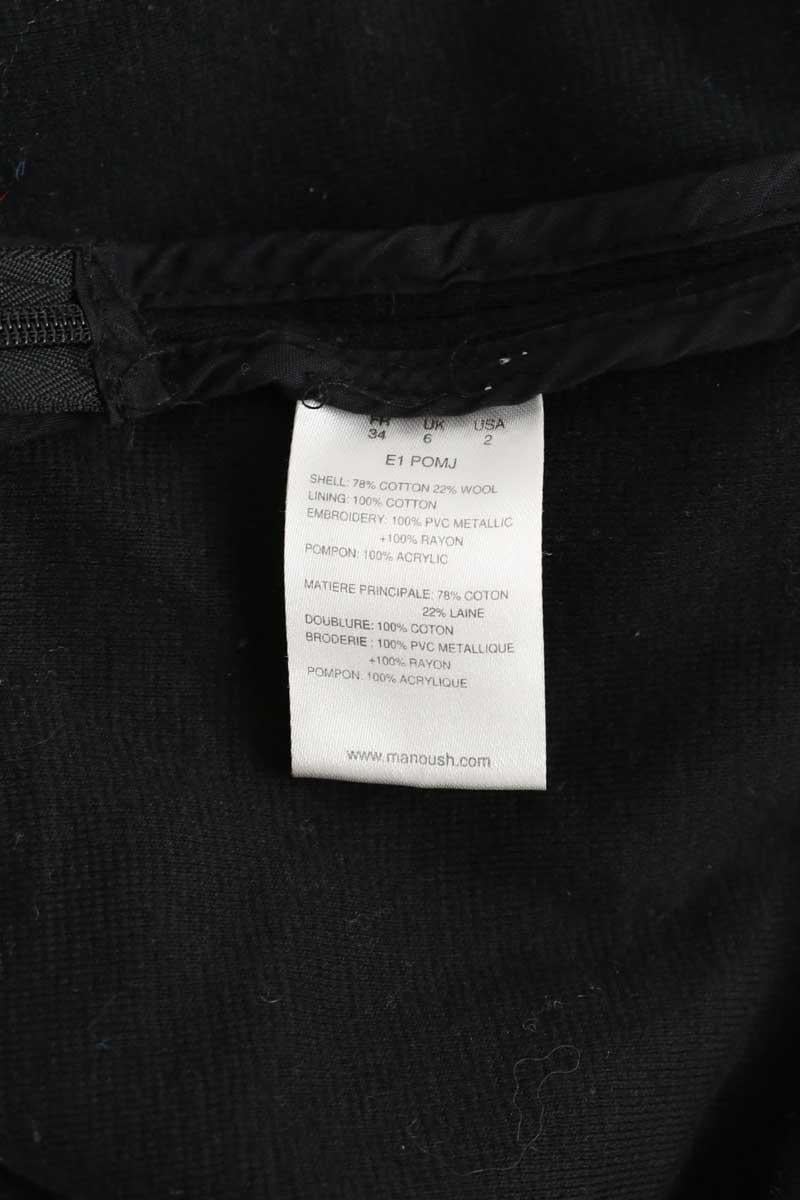 Mini shorts Manoush - Seconde Main Black