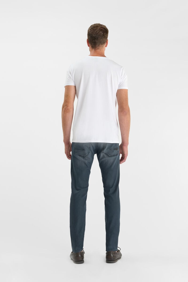 Jeans slim stretch , longueur 34 LE TEMPS DES CERISES Blue