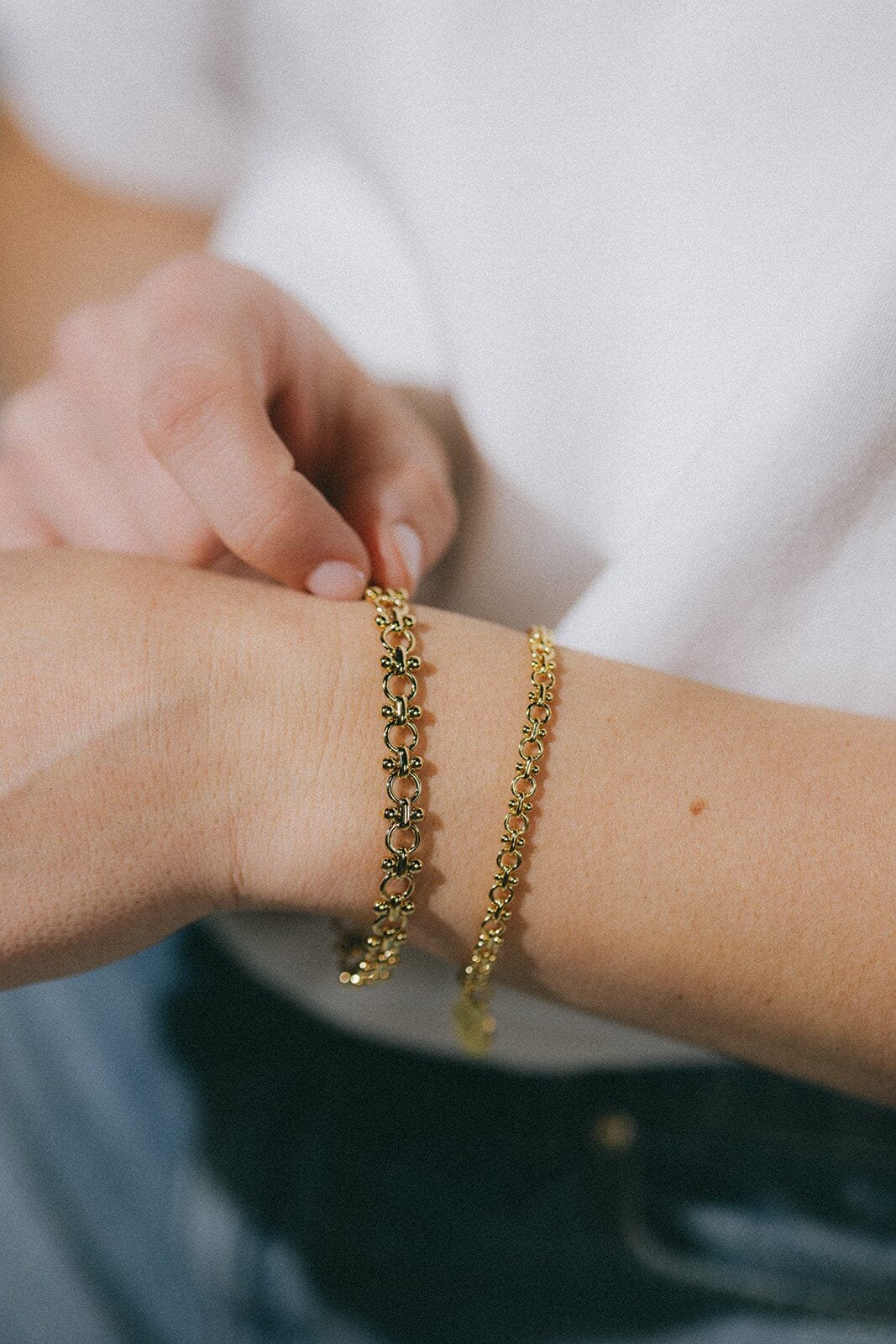 Silver-plated bracelet MONSIEUR SIMONE Silver