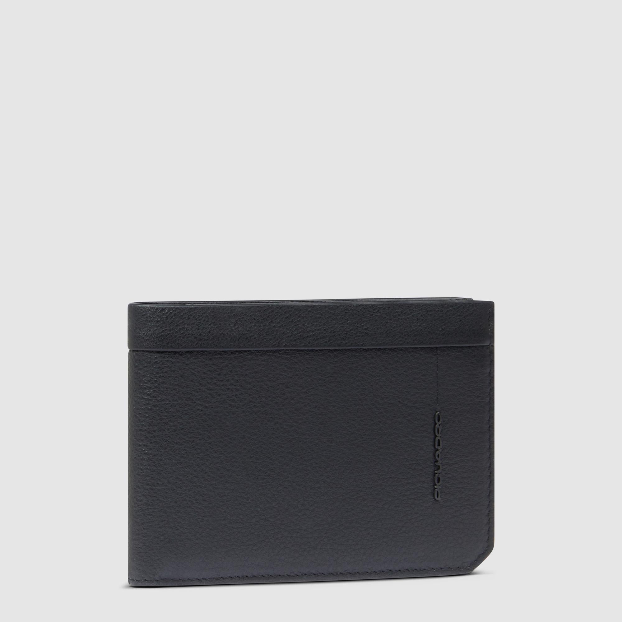 Babylon leather wallet PIQUADRO Black