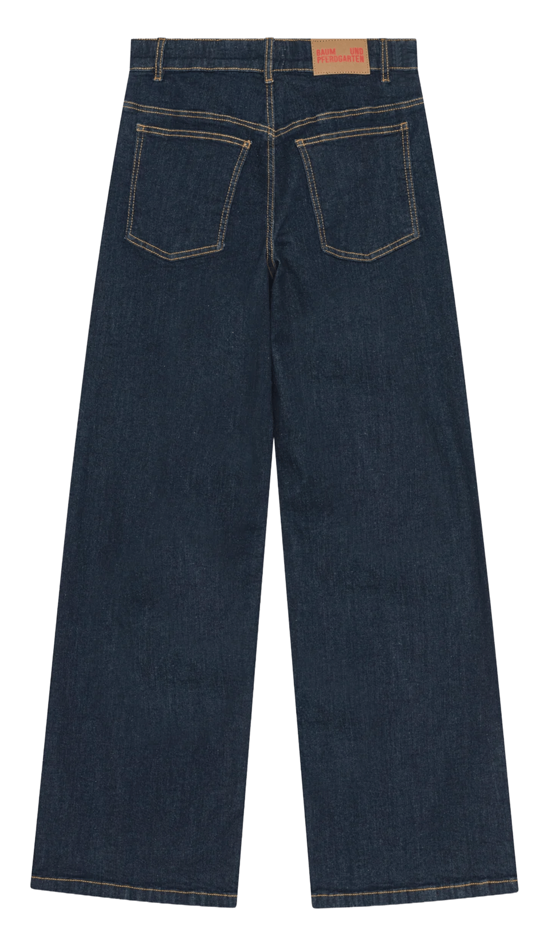 Jean brut large taille haute BAUM UND PFERDGARTEN Bleu