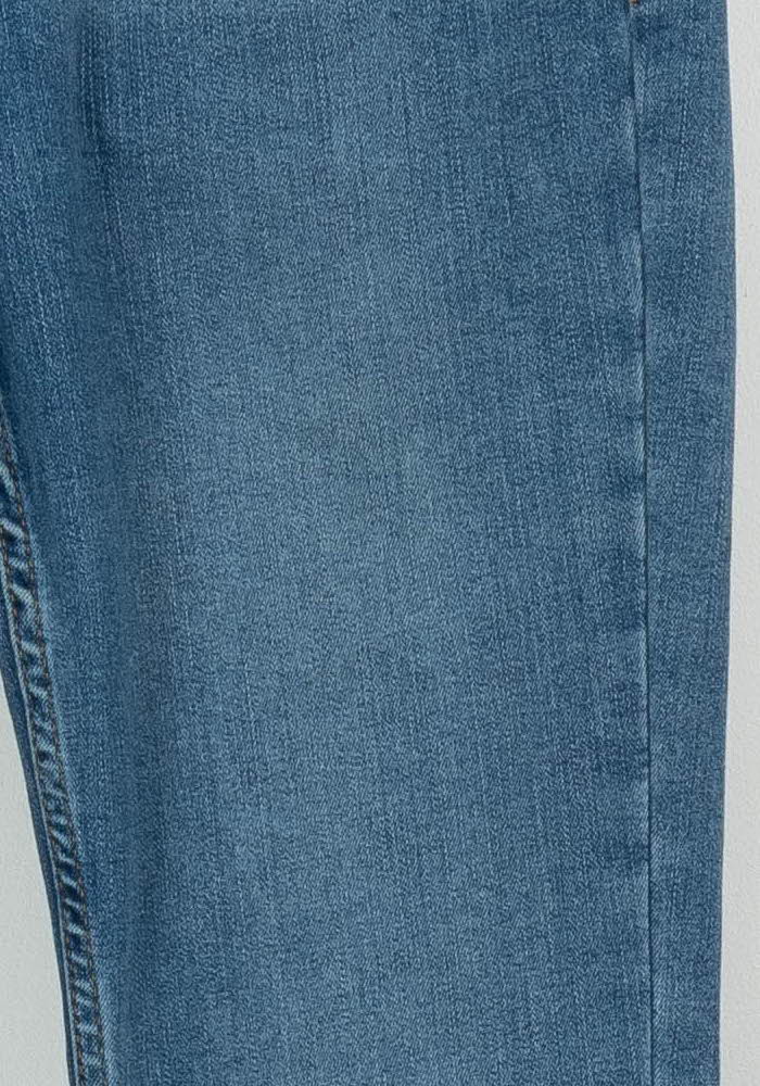 Cropped slim jeans with studs LEVI'S - Seconde main Blue