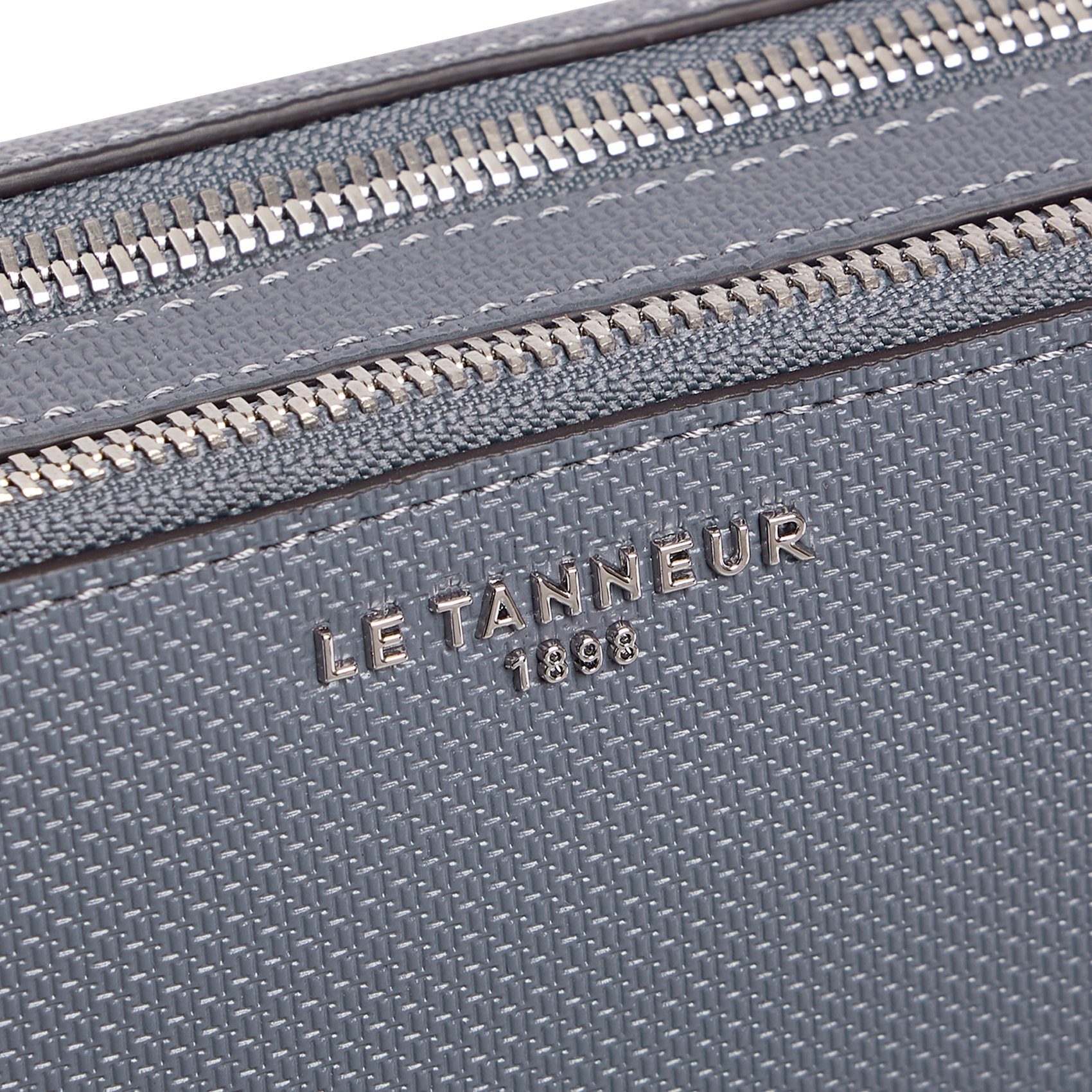Leren schoudertas | Blauw LE TANNEUR Heren