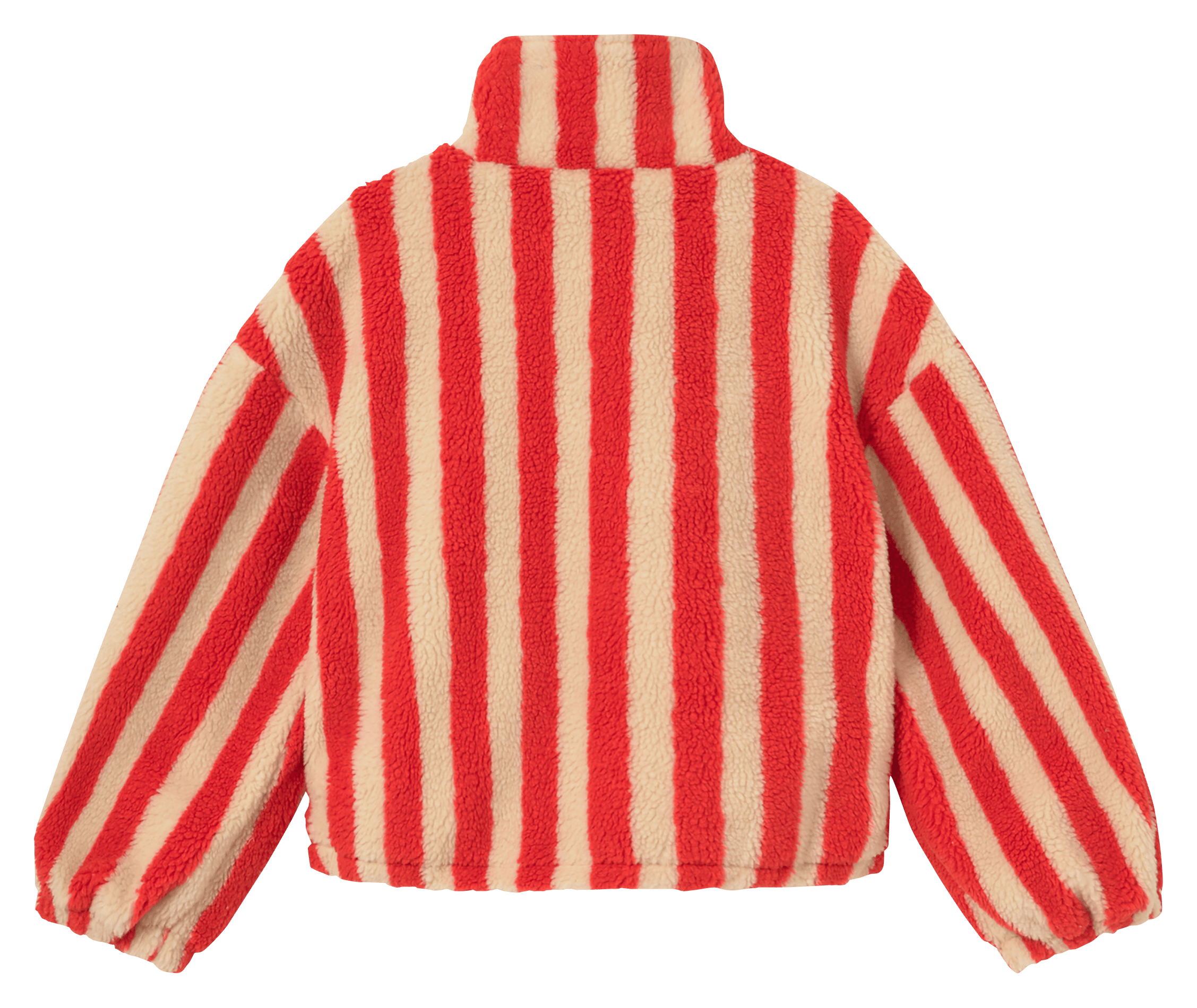 Striped fleece jacket THE TINY BIG SISTER Multicolored