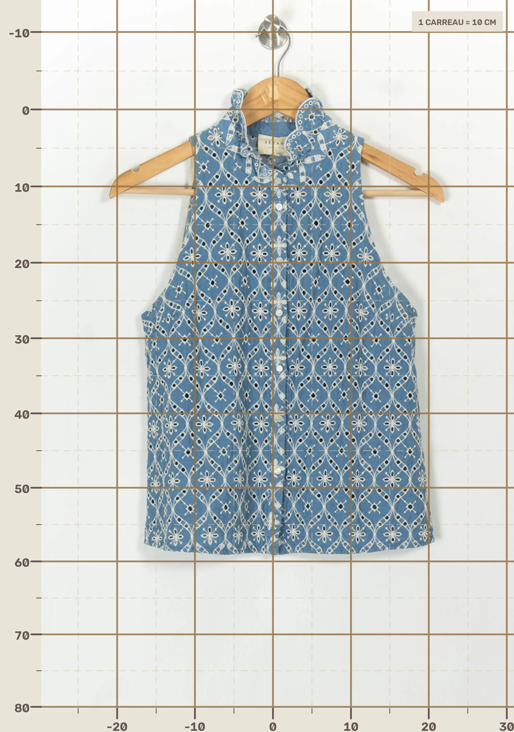 Blouse SEZANE - Seconde main Blue