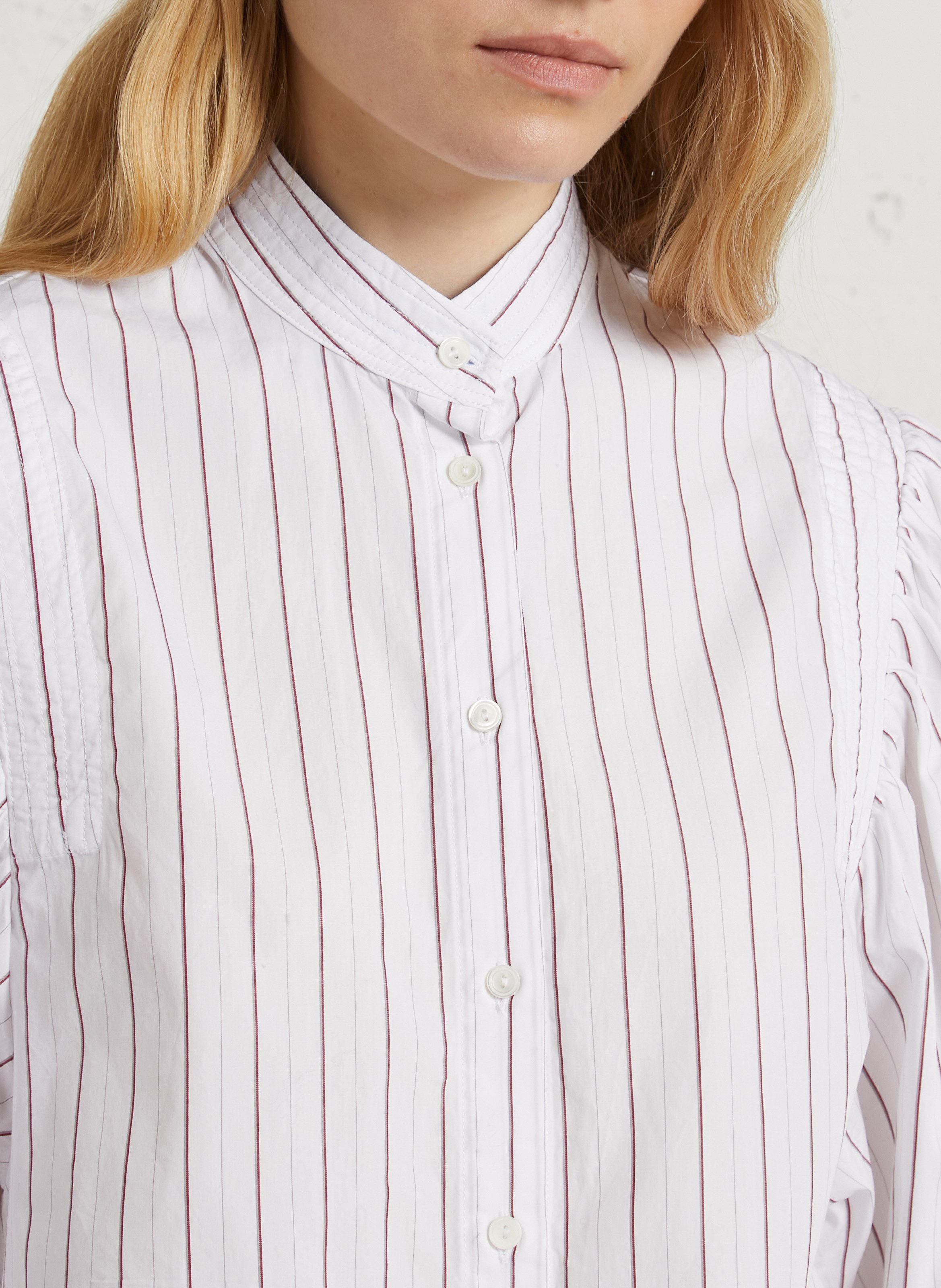 Striped shirt DIEGA White