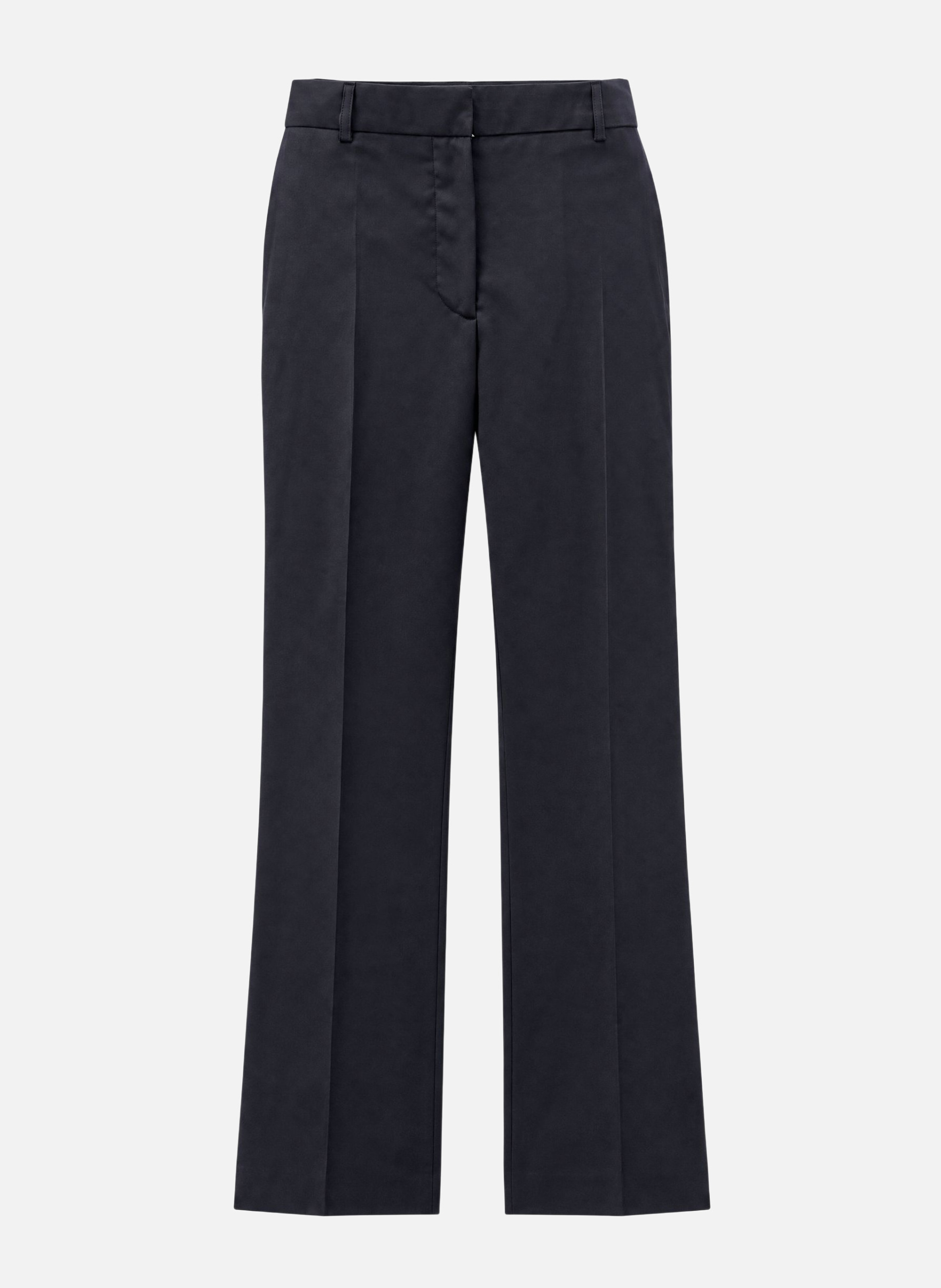 Straight wool tailored pants THE KOOPLES Blue
