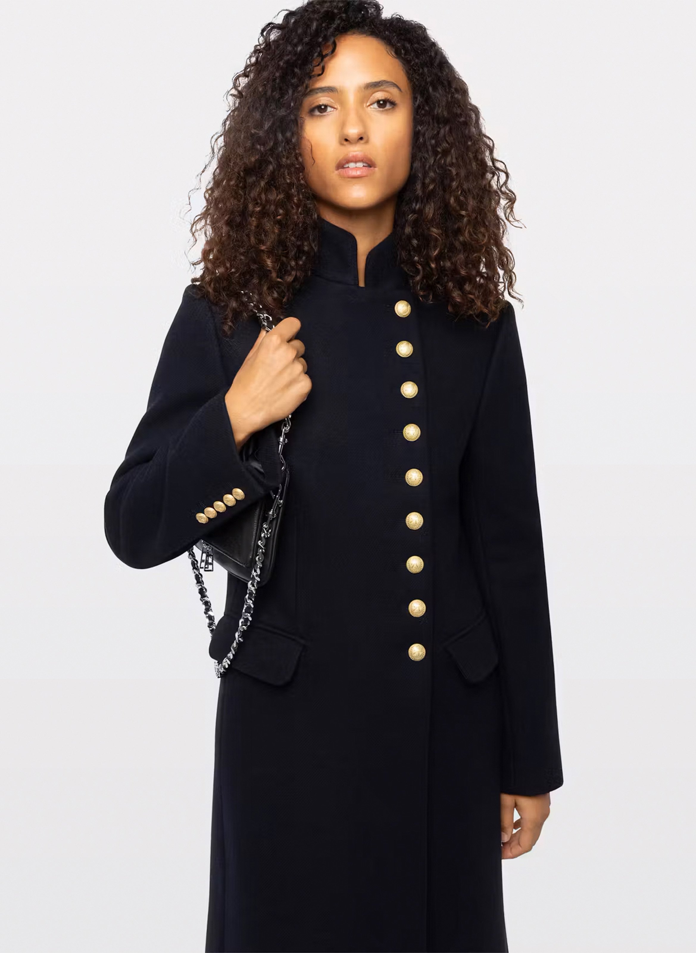 Maneau col montant en laine mélangée ZADIG&VOLTAIRE Bleu