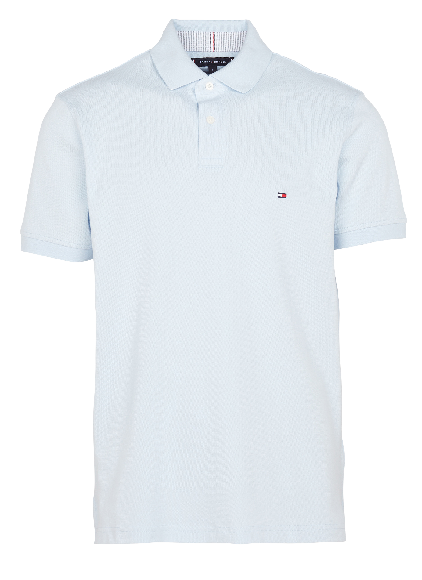 Polo regular-fit en coton biologique mélangé TOMMY HILFIGER Bleu