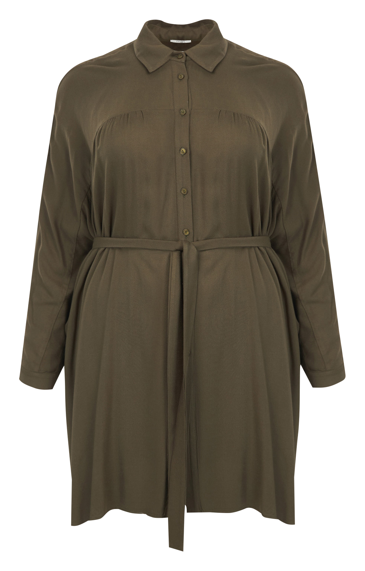 Korte overhemdjurk met ceintuur MAT FASHION