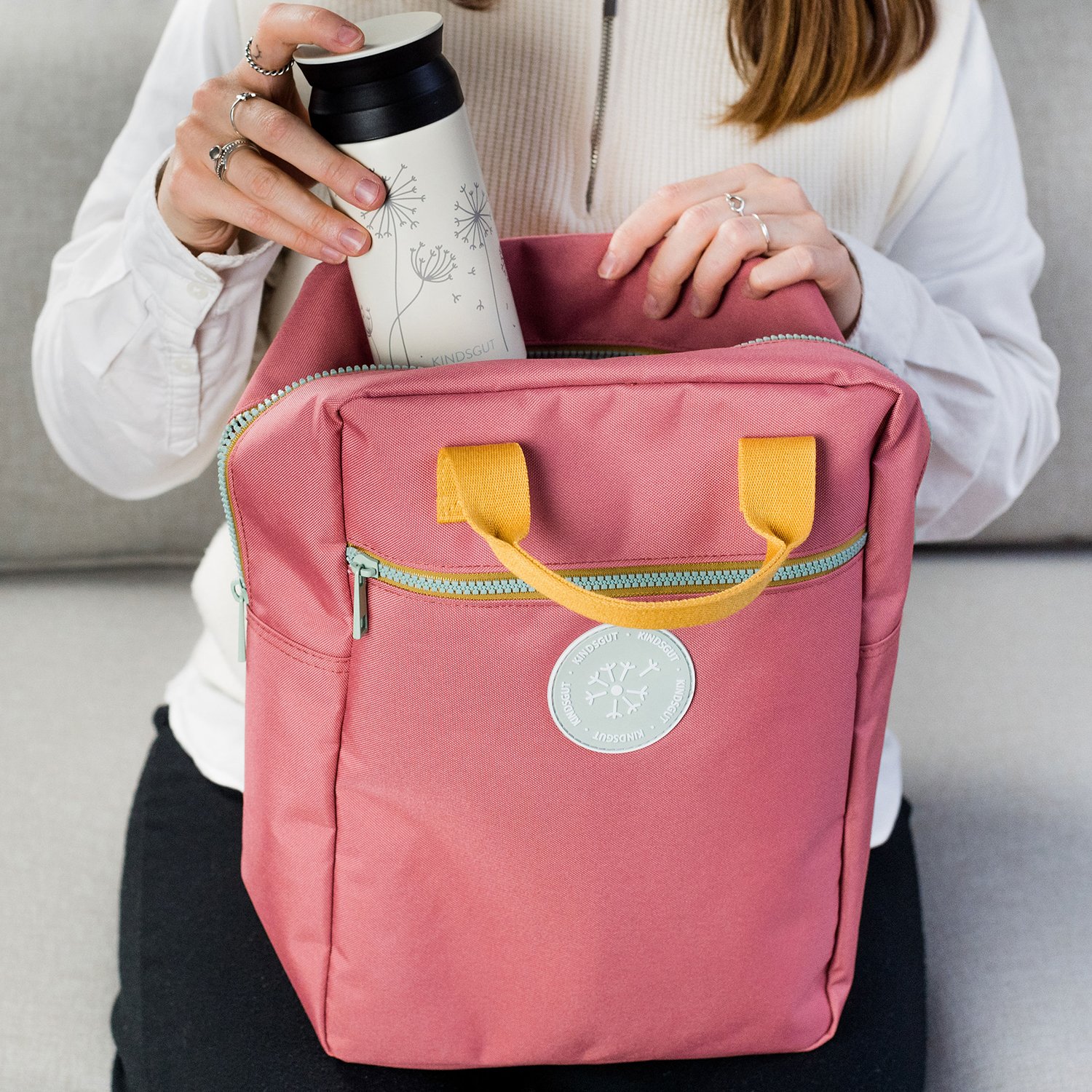 Kids&#039; maxi backpack KINDSGUT Pink