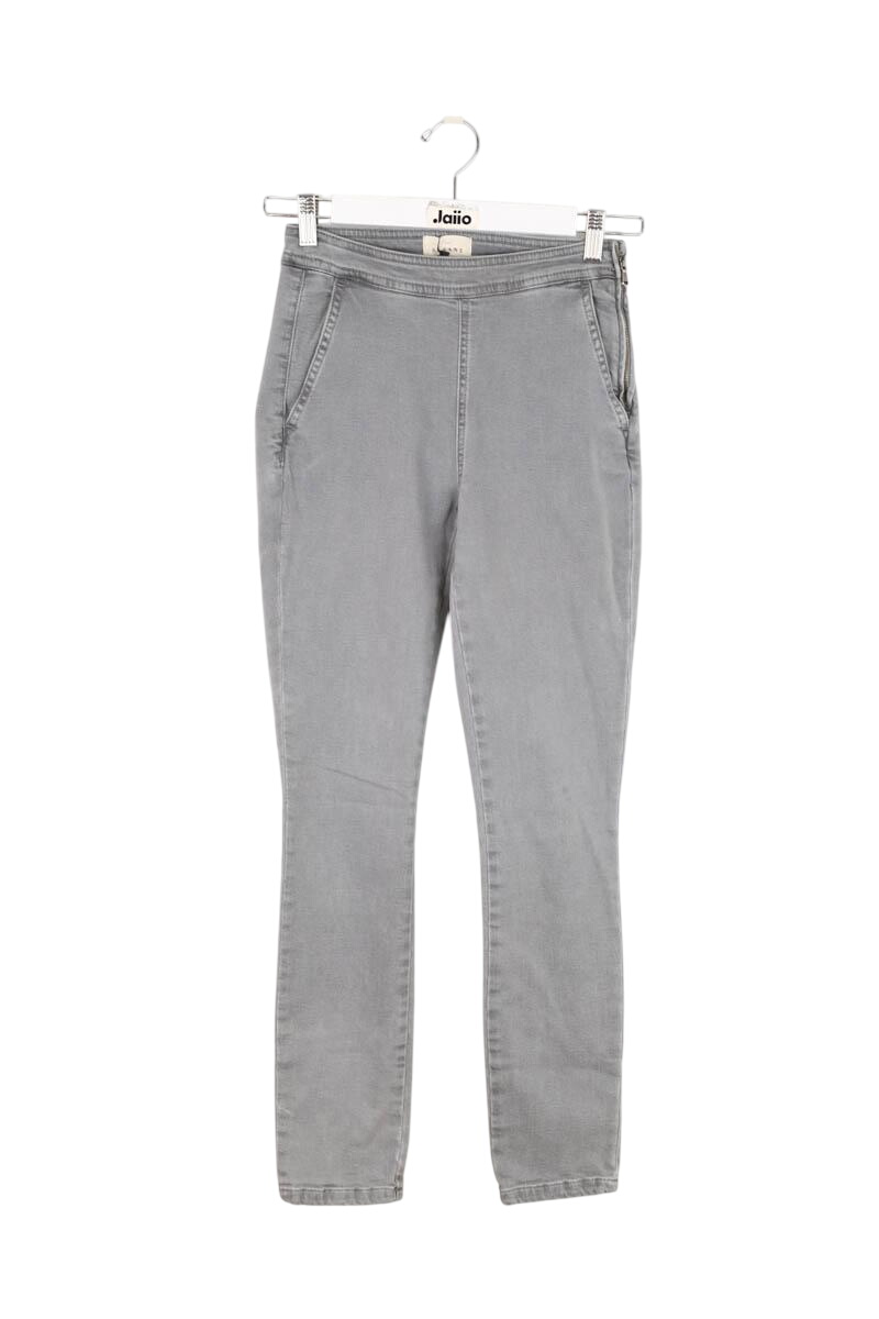 Cotton skinny jeans SEZANE - Seconde main Grey