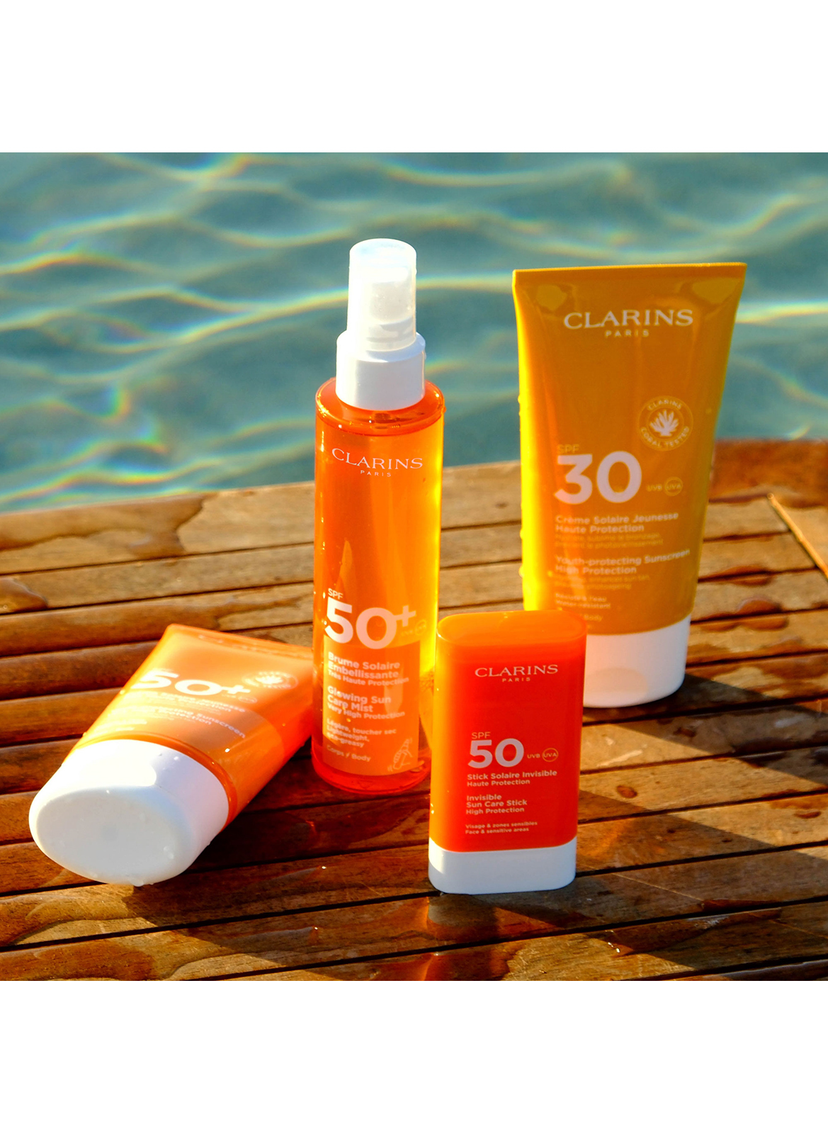 Crème Solaire Jeunesse Très Haute Protection SPF 50+ Protection solaire Corps UVA/UVB 50+ CLARINS No color