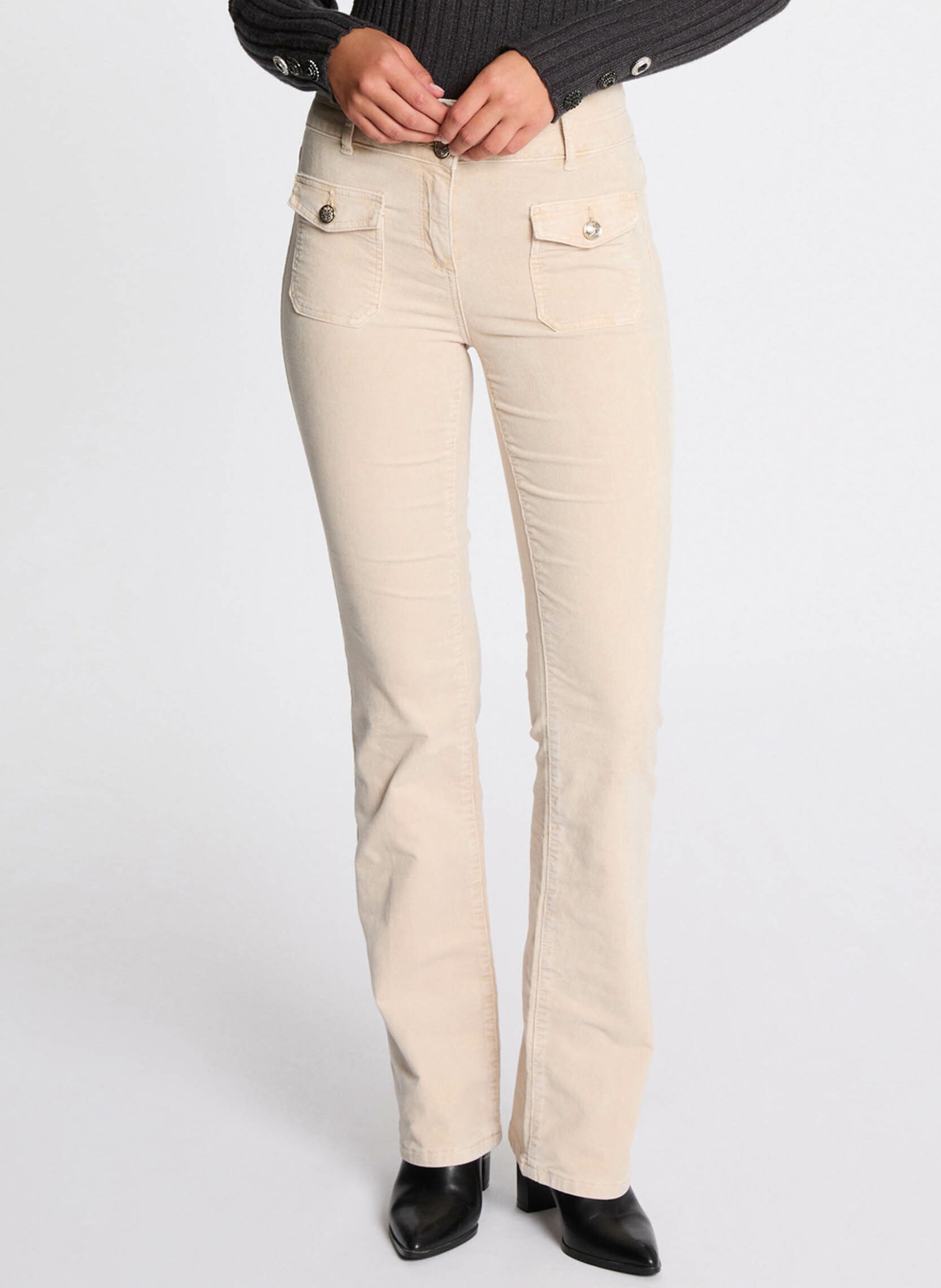 Slim corduroy trousers MORGAN