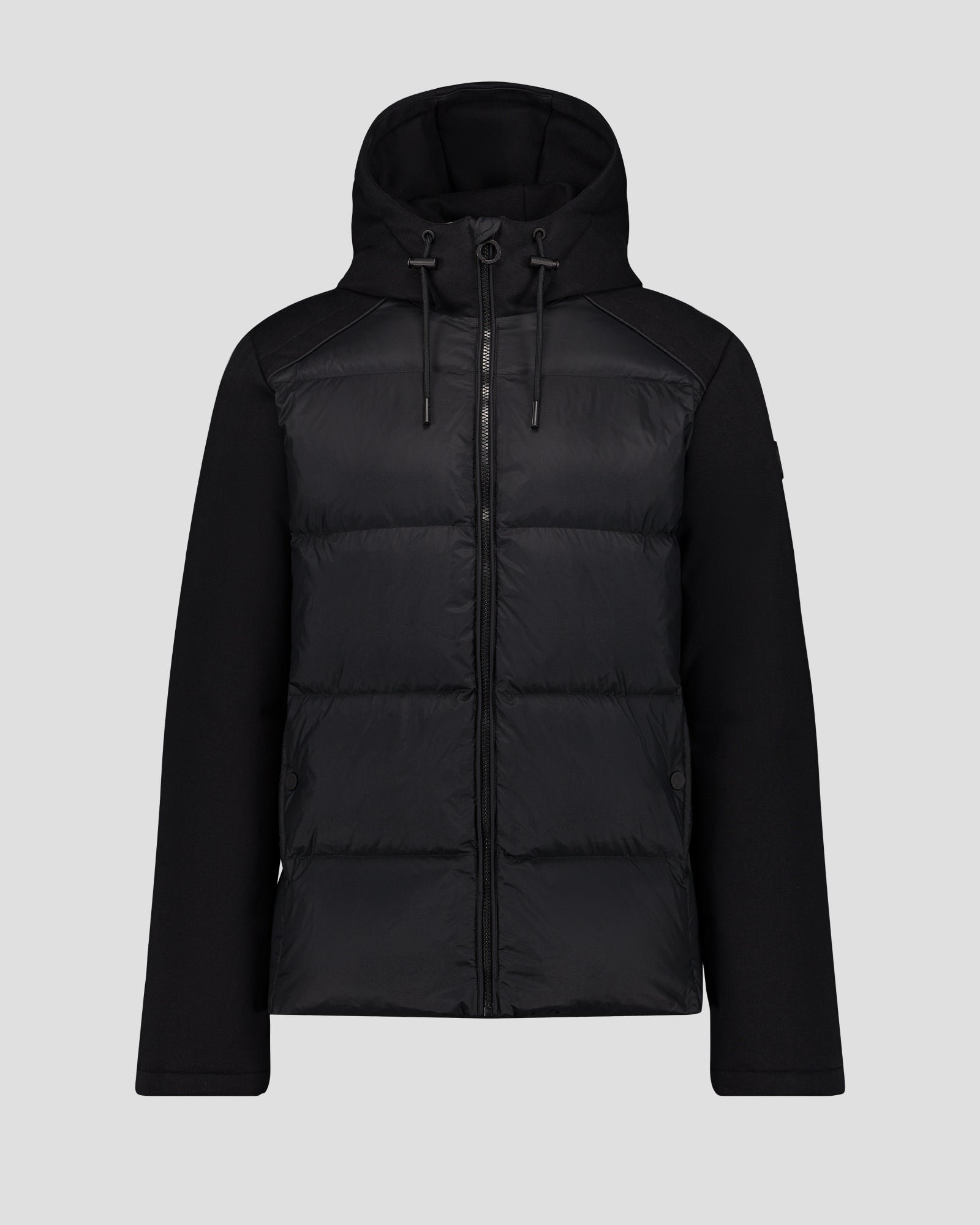 Thunder bi-material puffer jacket JOTT Black